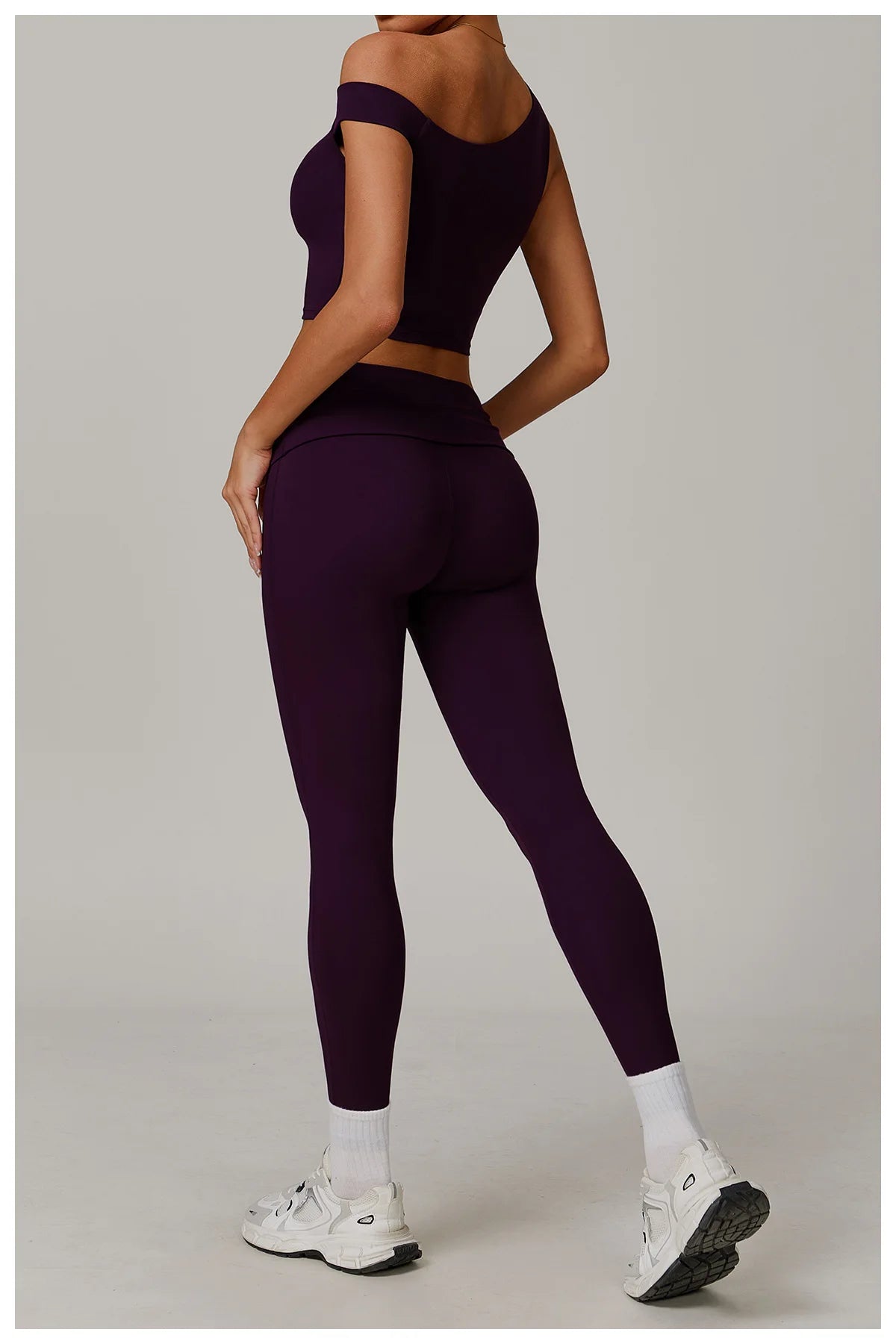 Yoga Set 2 Pieces Women Clothes Workout Outfits Fitness Sportswear Gym Tracksuit High Waist Leggings Sports Bra Athletic Wear