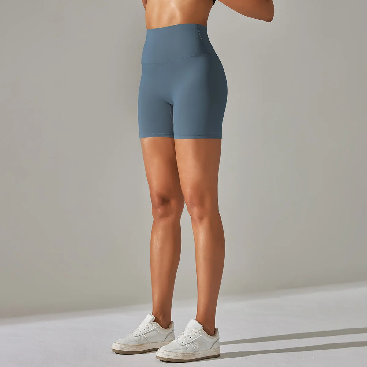 Seamless Yoga Shorts Women Fitness Shorts Running Cycling Shorts Breathable Sports Leggings High Waist Summer Workout Gym Shorts