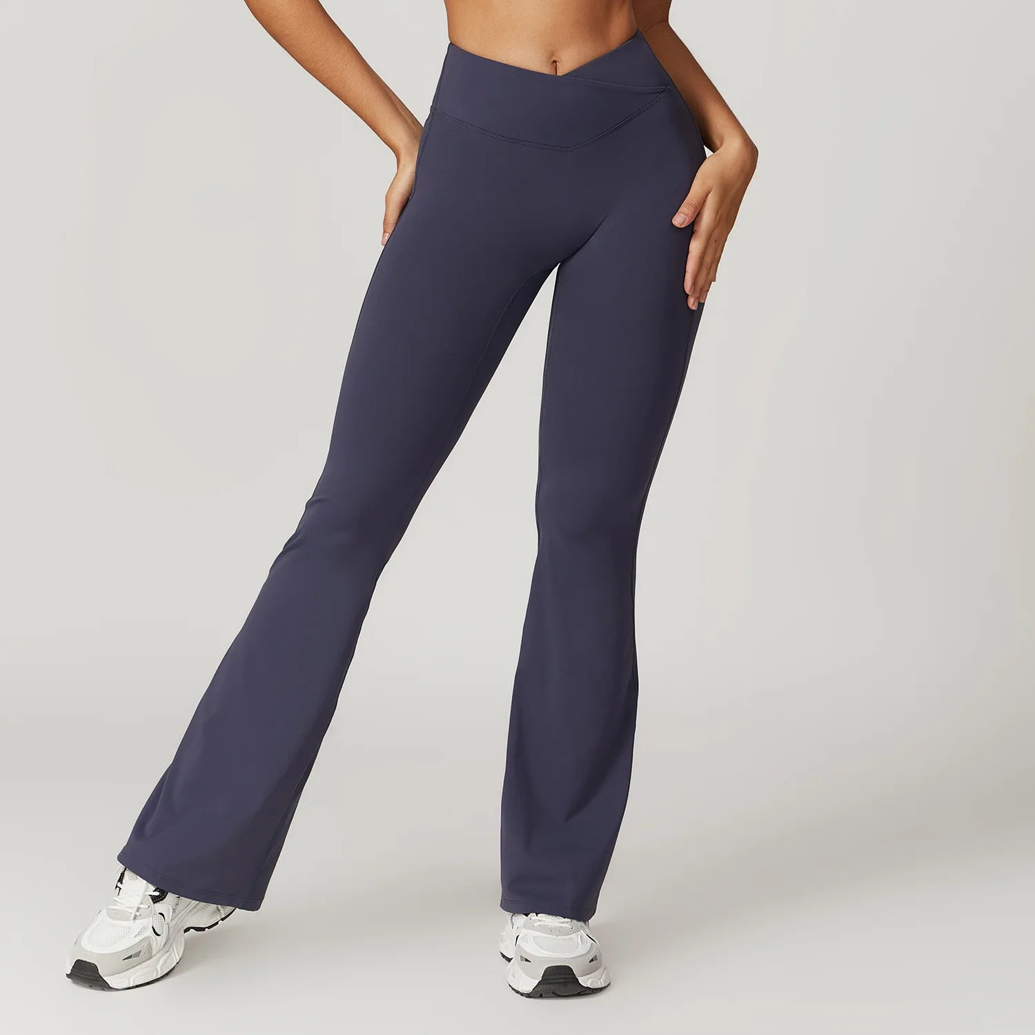 Flare Leggings Yoga Pants Women Bell-bottoms Yoga Tights High Waist Fitness Pants Stretch Gym Workout Sports Push Up Leggings