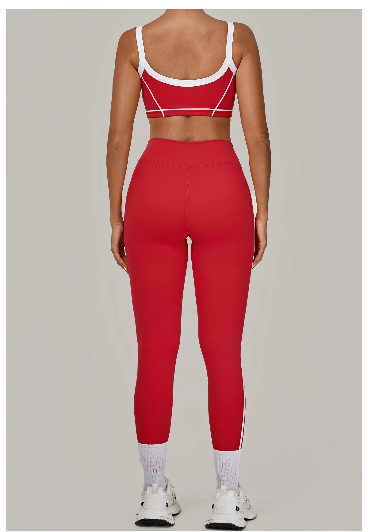 2PCS Yoga Suit Women Tracksuit Sports Bra High Waist Leggings Sports Outfit Gym Set Fitness Workout Clothes Running Sportswear