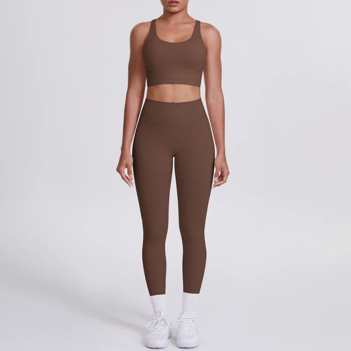 JJUREN Seamless Yoga Suit Women Tracksuit Sports Bra High Waist Leggings Yoga Outfit Gym Set Fitness Workout Clothes Sportswear