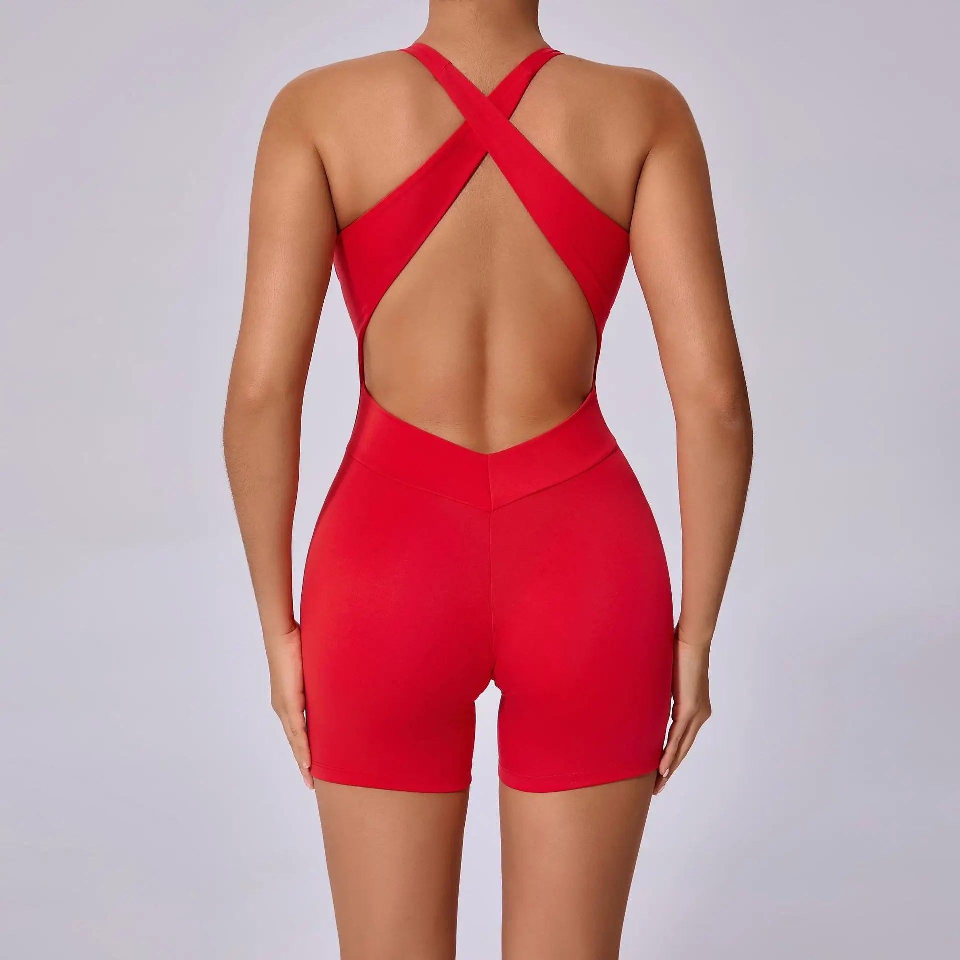 Yoga Bodysuit Women's Jumpsuits Yoga Set Gym Clothes Fitness Suit Push-up Workout Tracksuit Dance Fitness Bodysuit Athletic Wear