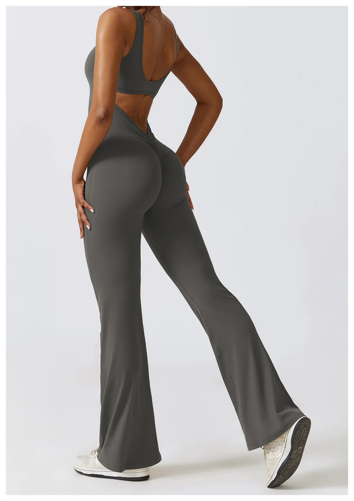 Gym Jumpsuit Women's Fitness Suit Yoga Sets Sports Overalls Woman Tracksuit Yoga Clothing Workout Sportswear Sexy Back V Rompers
