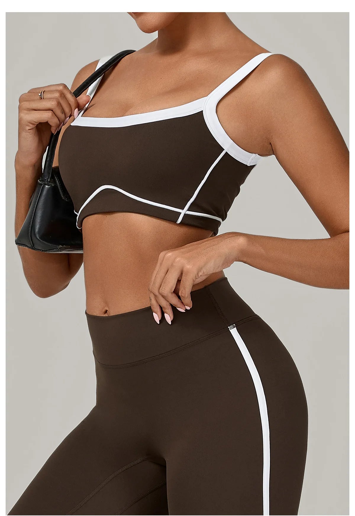 Patchwork Sports Bra Anti-Sweat Fitness Top Women Yoga Bra Shockproof Crop Top Push Up Sport Bra High Strength Gym Workout Top