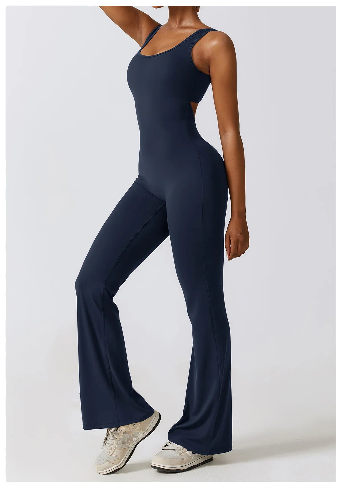 Women Tracksuit Sexy Jumpsuits Yoga Suit One-Piece Sport Fitness Workout Set Stretch Bodysuit Gym Clothes Push Up Sportswear