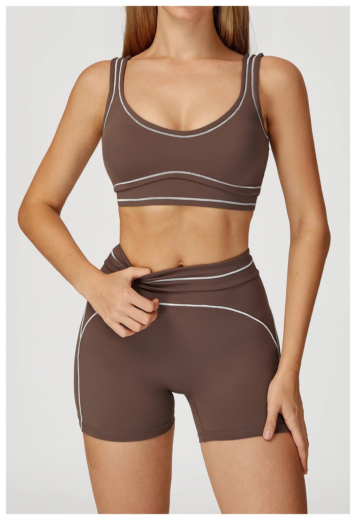 Yoga Shorts Women High Waist Workout Shorts Fitness Yoga Lift Butt Fitness Ladies Yoga Gym Running Impact Short Pants Sportswear