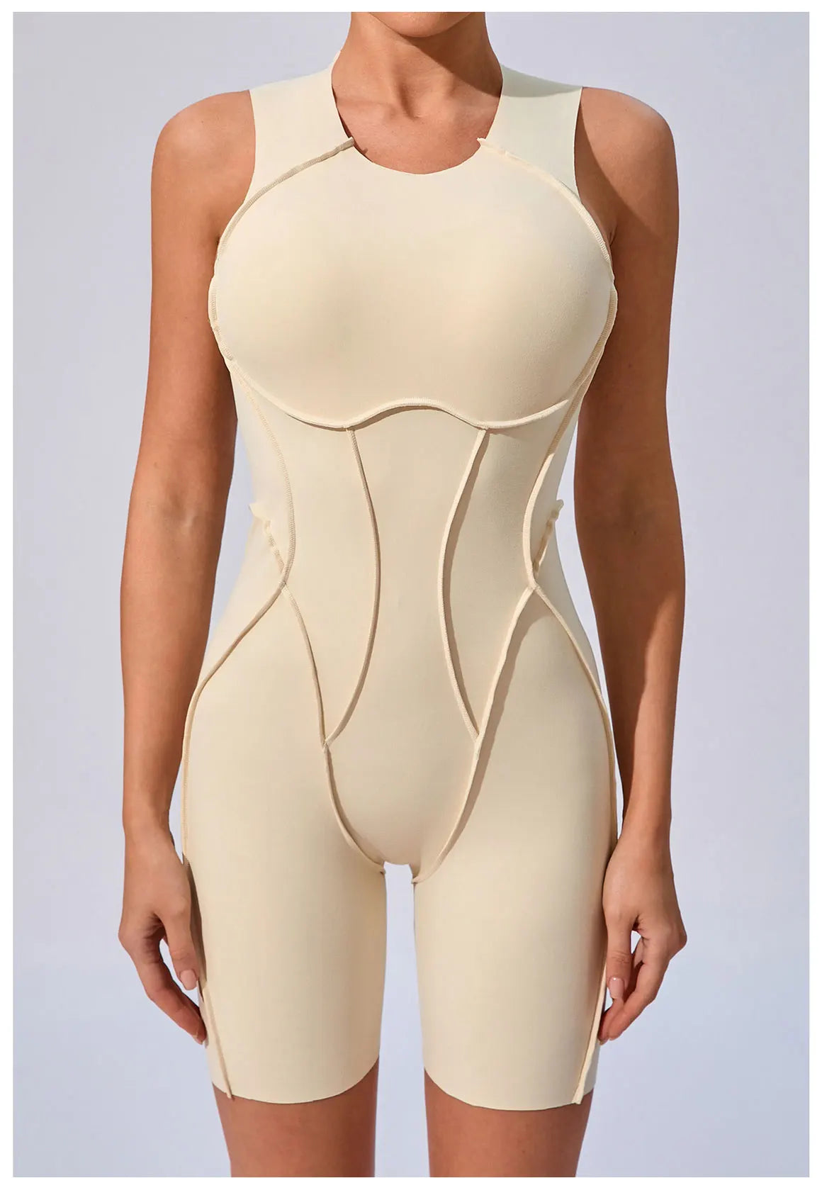 Women Tracksuit Sports Overalls Padding Sporty Jumpsuit Sportswear Woman Gym Set Sleeveless Yoga Clothing Suit for Fitness Set