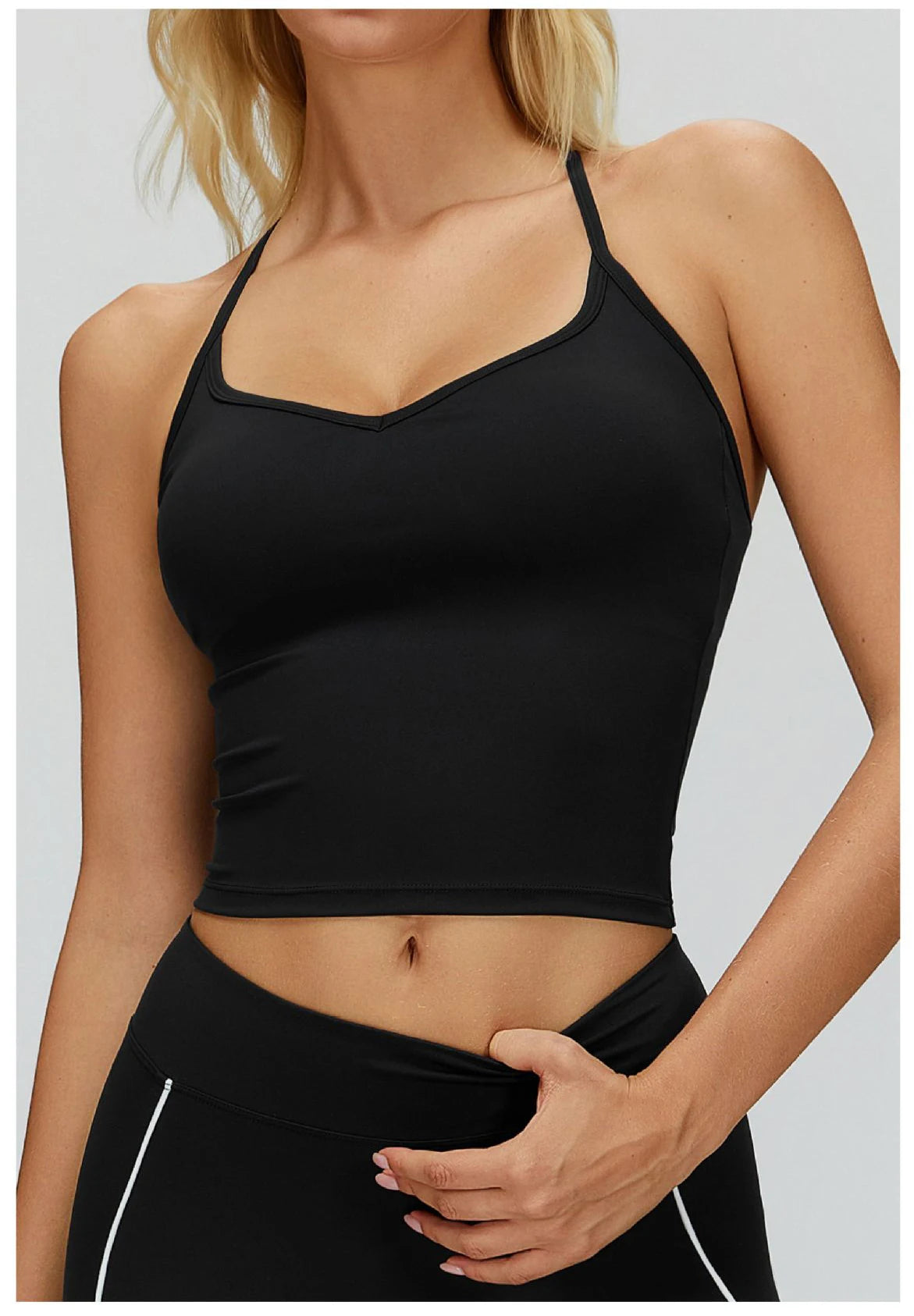 Women Bra Cross Back Yoga Sports Bra Breathable Shock Proof Gym Workout Fitness Push up Top Yoga Running Active Sportswear Vest