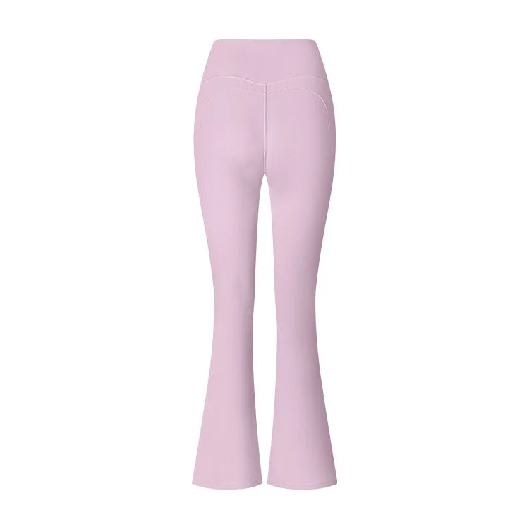 Women's High Waist Flared Leggings Gym Fitness Yoga Pants Workout Runing Sport Leggings Control Tummy Yoga Wide Leg Pants