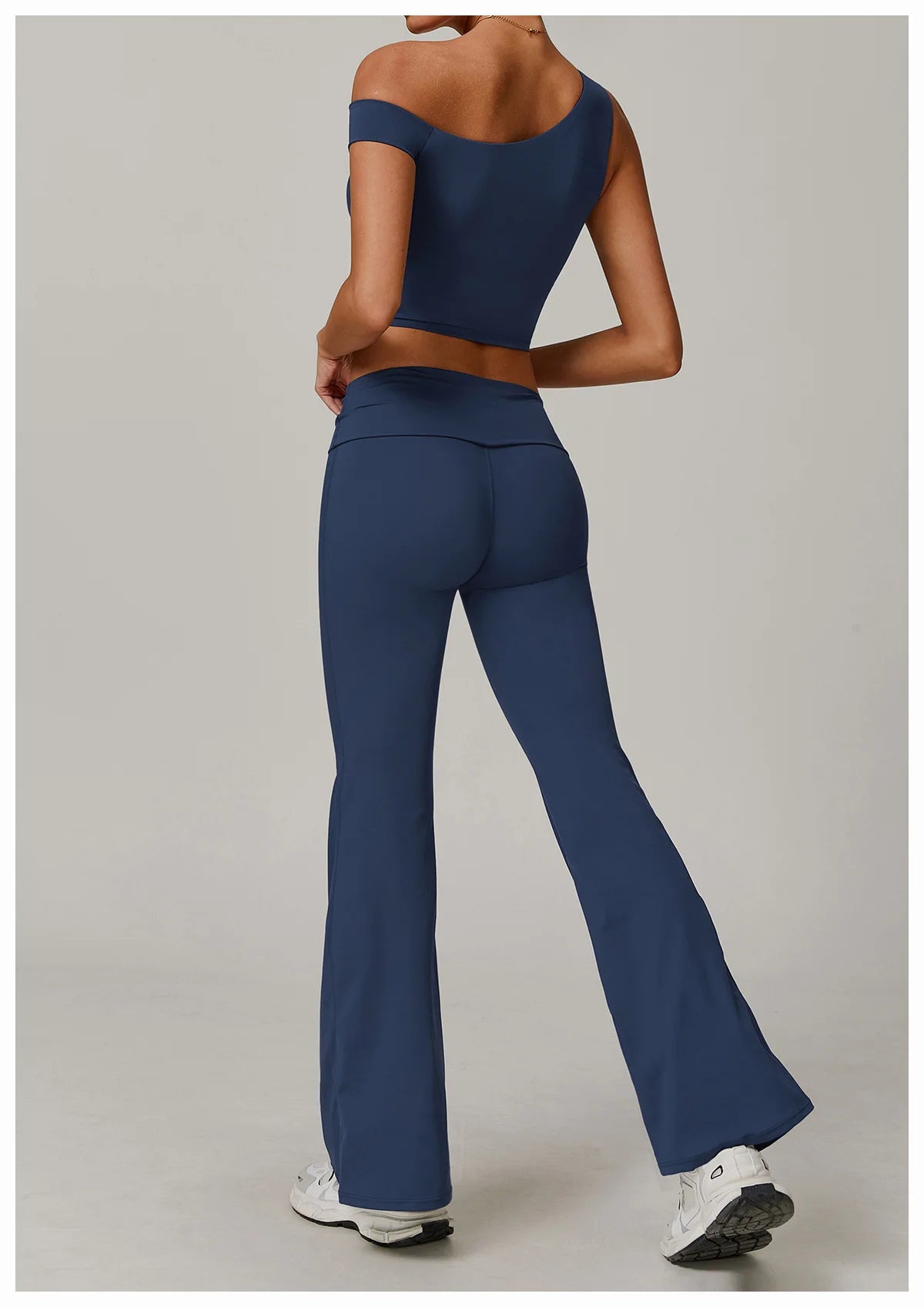 Yoga Set 2 Pieces Women Clothes Workout Outfits Fitness Sportswear Gym Tracksuit High Waist Leggings Sports Bra Athletic Wear