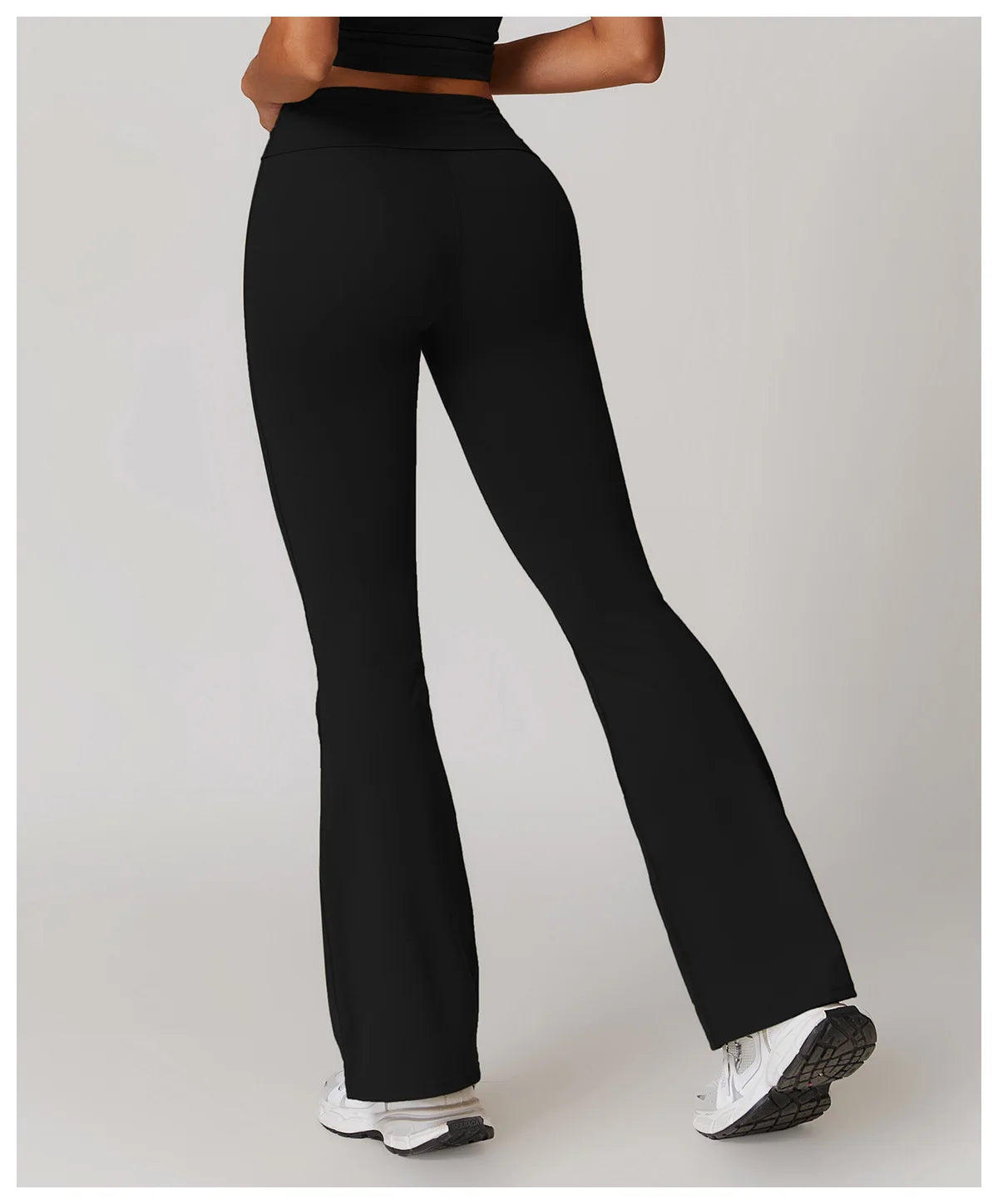 Yoga Pants Gym Leggings Women Bell-bottoms High Waist Push Up Sport Tights Running Cycling Fitness Workout Leggings Gym Clothing