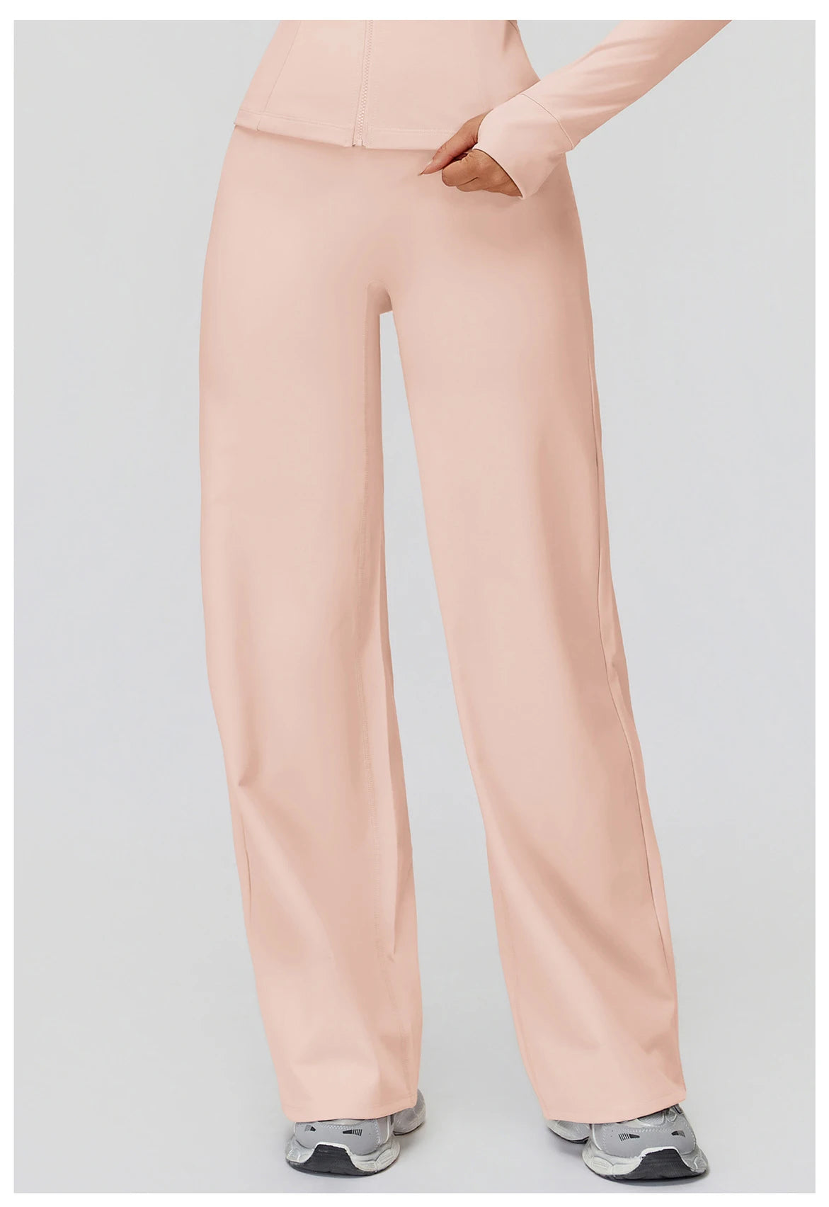 Winter New Yoga Pants With Plush Insulation High Waist Wide Leg Pants Outdoor Sports Running Wide Leg Pants for Women Pants