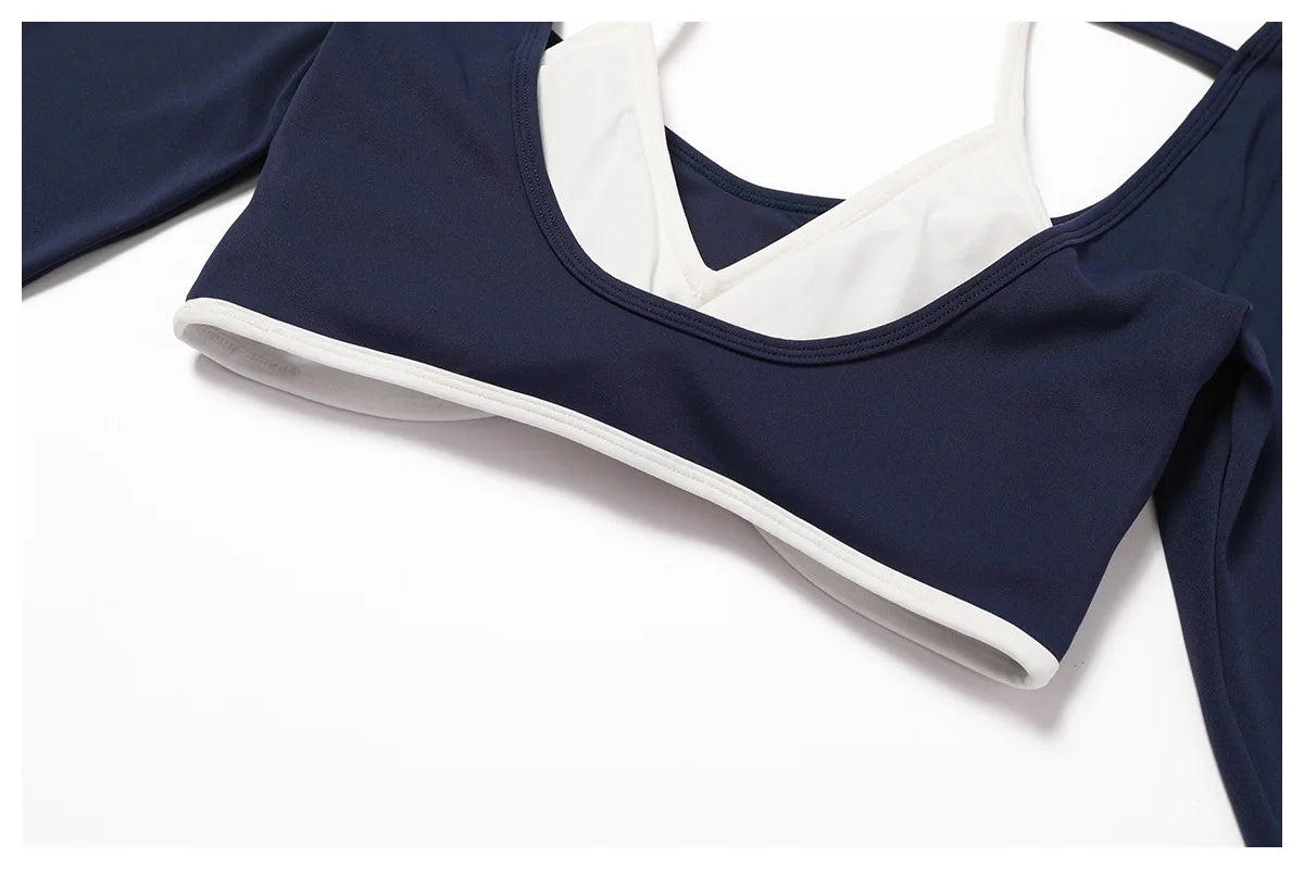 Hollowing Out Yoga Shirts For Women Long Sleeve Fitness Running Gym Clothes Workout Dry Fit Breathable High Elastic Sports Top