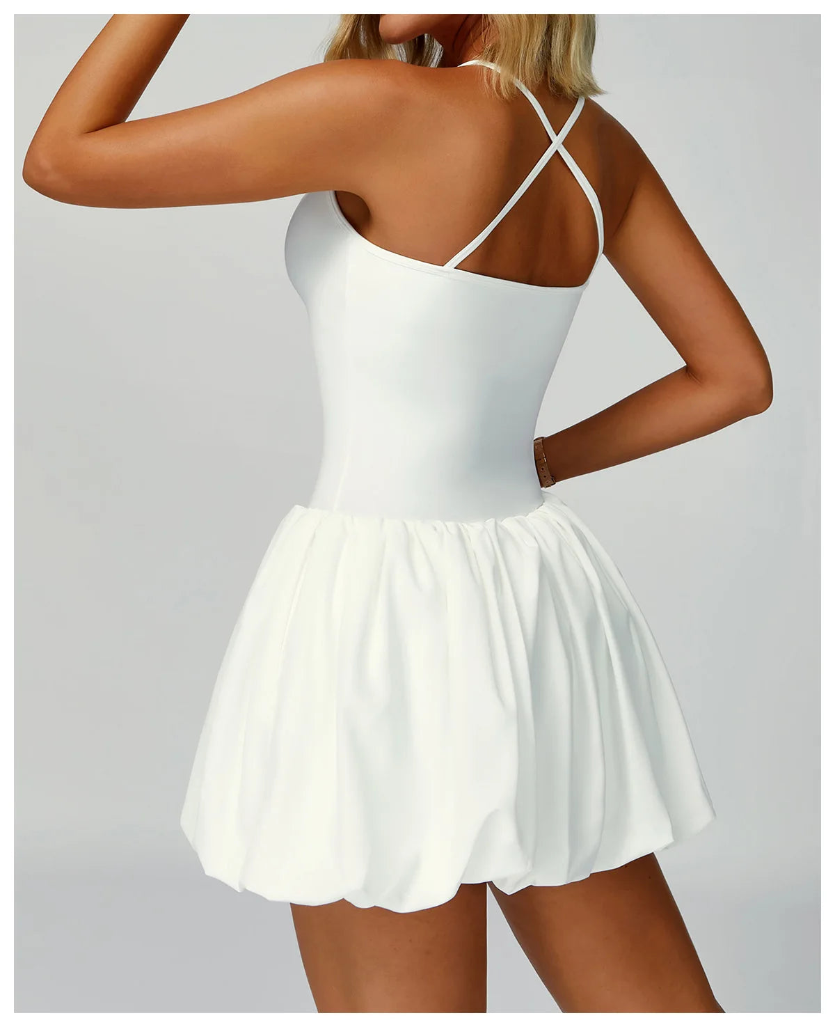 Rompers Women Yoga Jumpsuit Set Sexy Anti Glare One-Piece Jumpsuit Dance Ballet Sports Dress Gym Push Up Running Tennis Sports