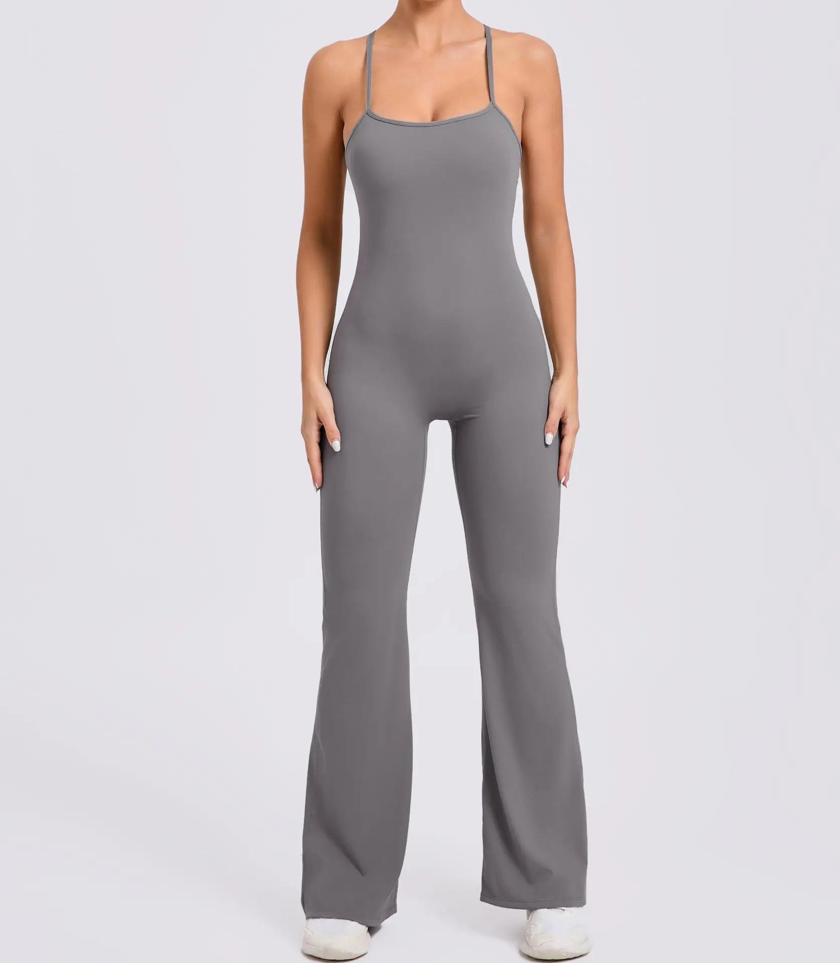 Workout Clothes Women Tracksuit Yoga Set Backless Jumpsuits One Piece Fitness Workout Rompers Sportswear Push Up Gym Set