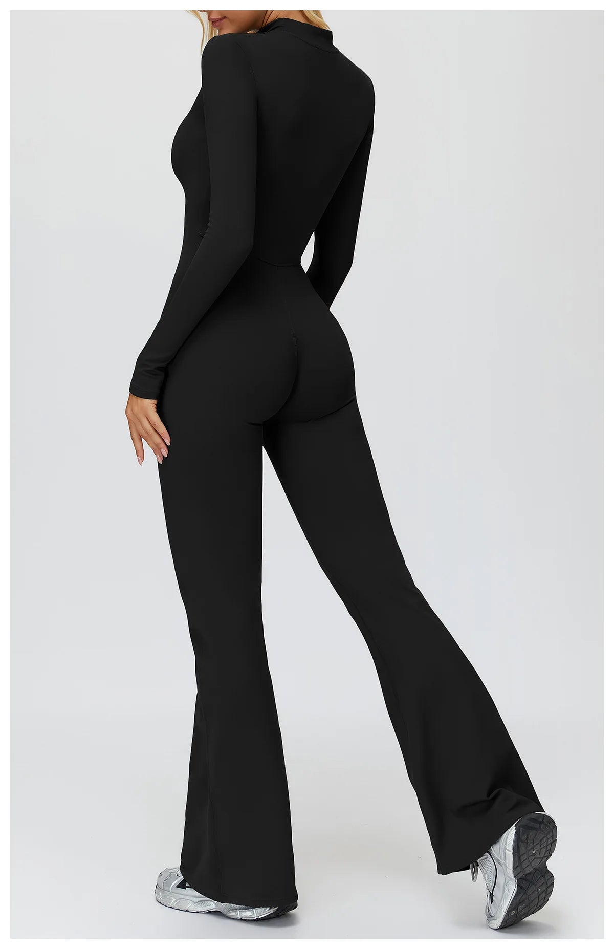 Winter Yoga Suit Gym Set Women Tracksuit Thicken Sportswear Zipper Fitness Long Sleeved Sports Jumpsuit Push Up Workout Clothes