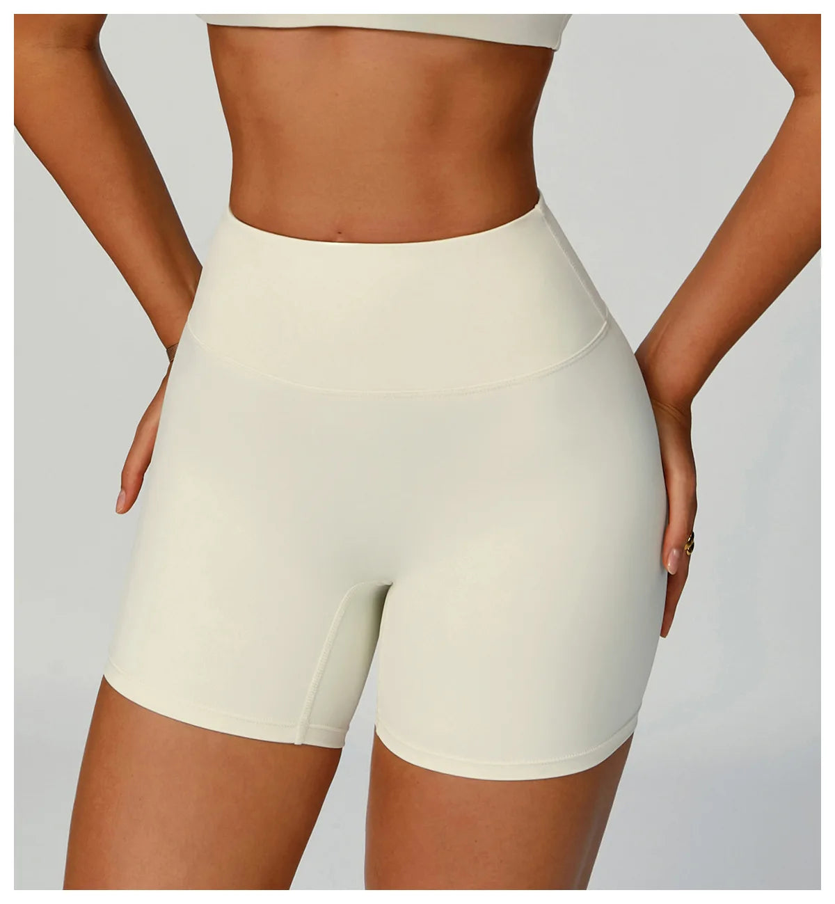 Impact Shorts High Waist Yoga Shorts Women Fitness Shorts Running Cycling Shorts Breathable Sports Leggings Workout Gym Shorts