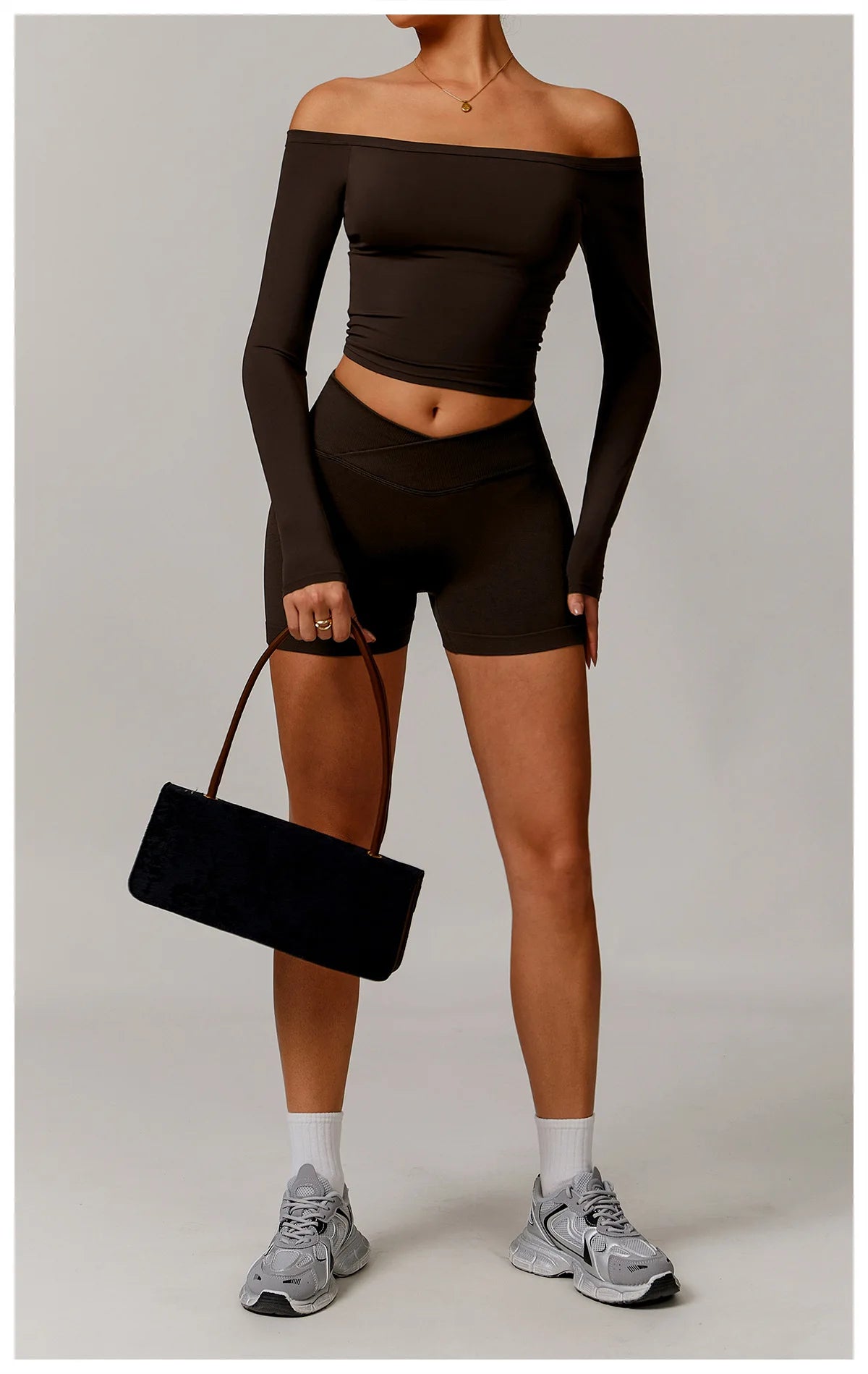 2 Pieces Yoga Suit Sports Set Women Athletic Wear Gym Set Women Tracksuit Running Workout Long Sleeve Sports Shirt Yoga Clothing