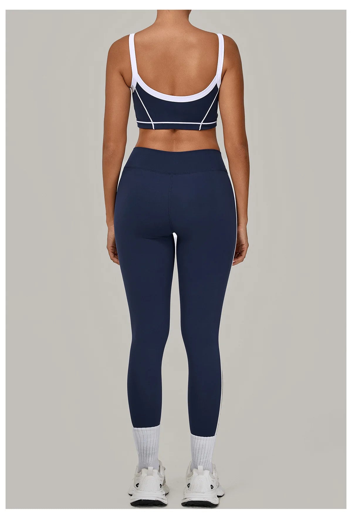 2PCS Yoga Suit Women Tracksuit Sports Bra High Waist Leggings Sports Outfit Gym Set Fitness Workout Clothes Running Sportswear