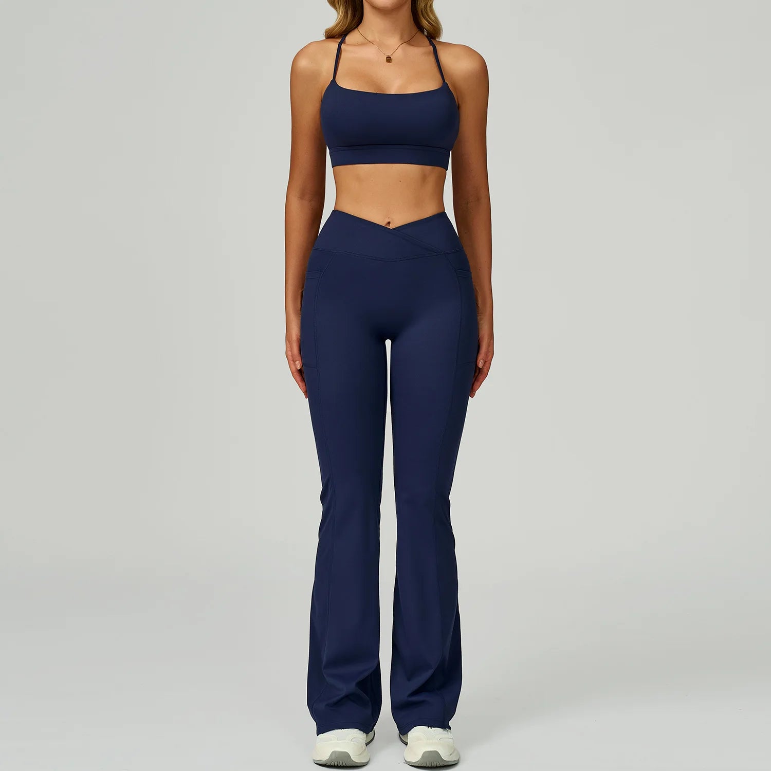 Yoga Suit 2PCS Women Tracksuit Sports Bra High Waist Leggings Shorts Outfit Gym Set Fitness Workout Clothes Push Up Sportswear