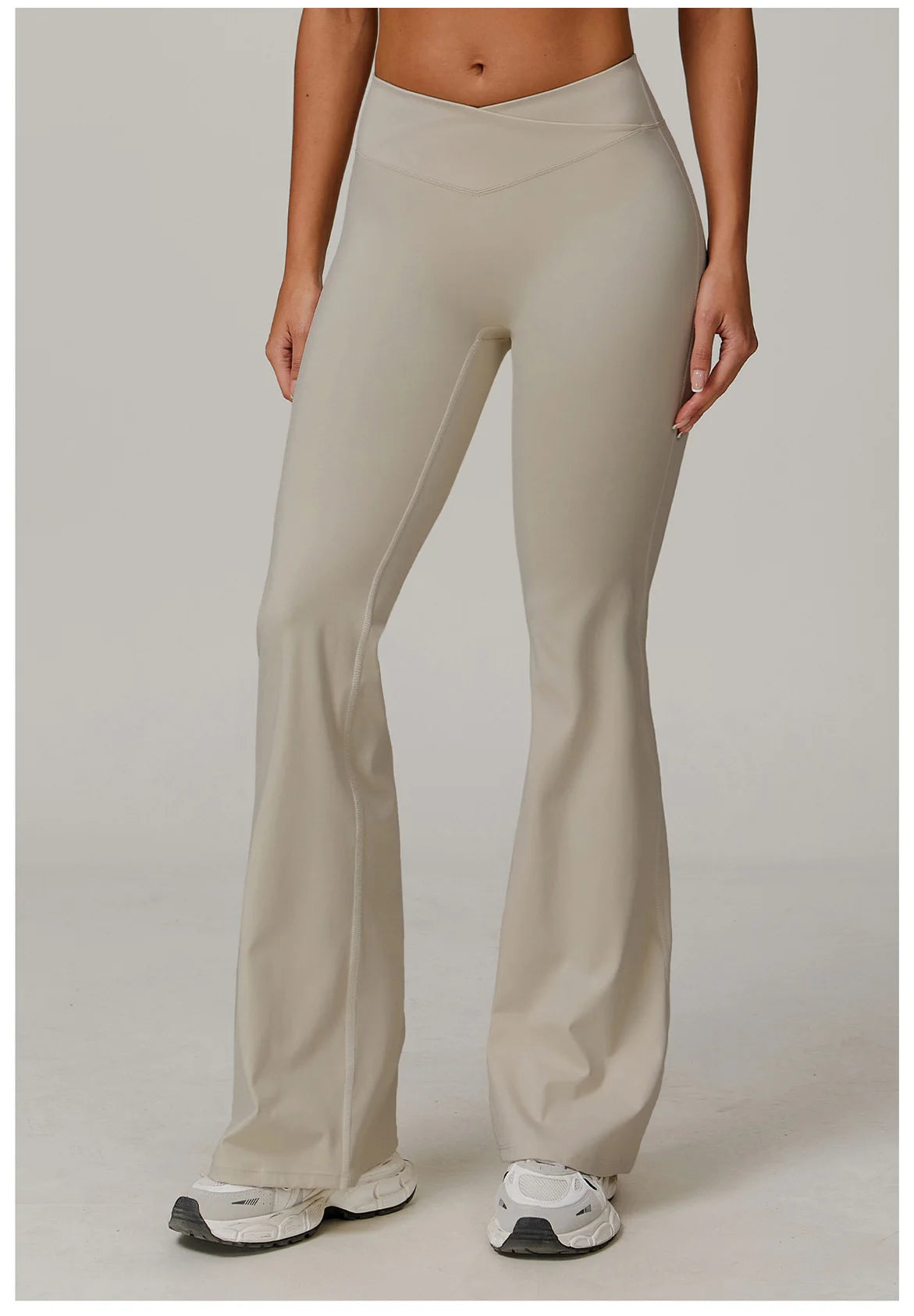 Wide Leg Pants Women Yoga Leggings Women Fitness Leggings Running Pant Sports Leggings High Waist Workout Tight Gym Bell-bottoms