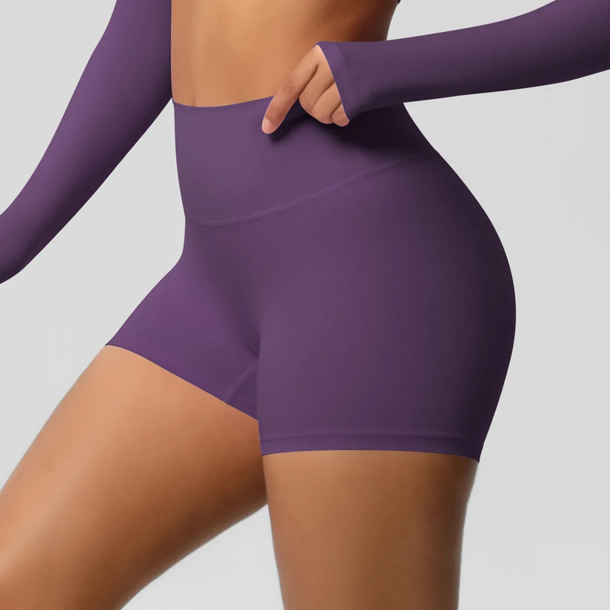 Seamless Impact Shorts Women Yoga Shorts Push Up Booty Workout Gym Shorts Fitness High Waist Sports Short Women Clothing
