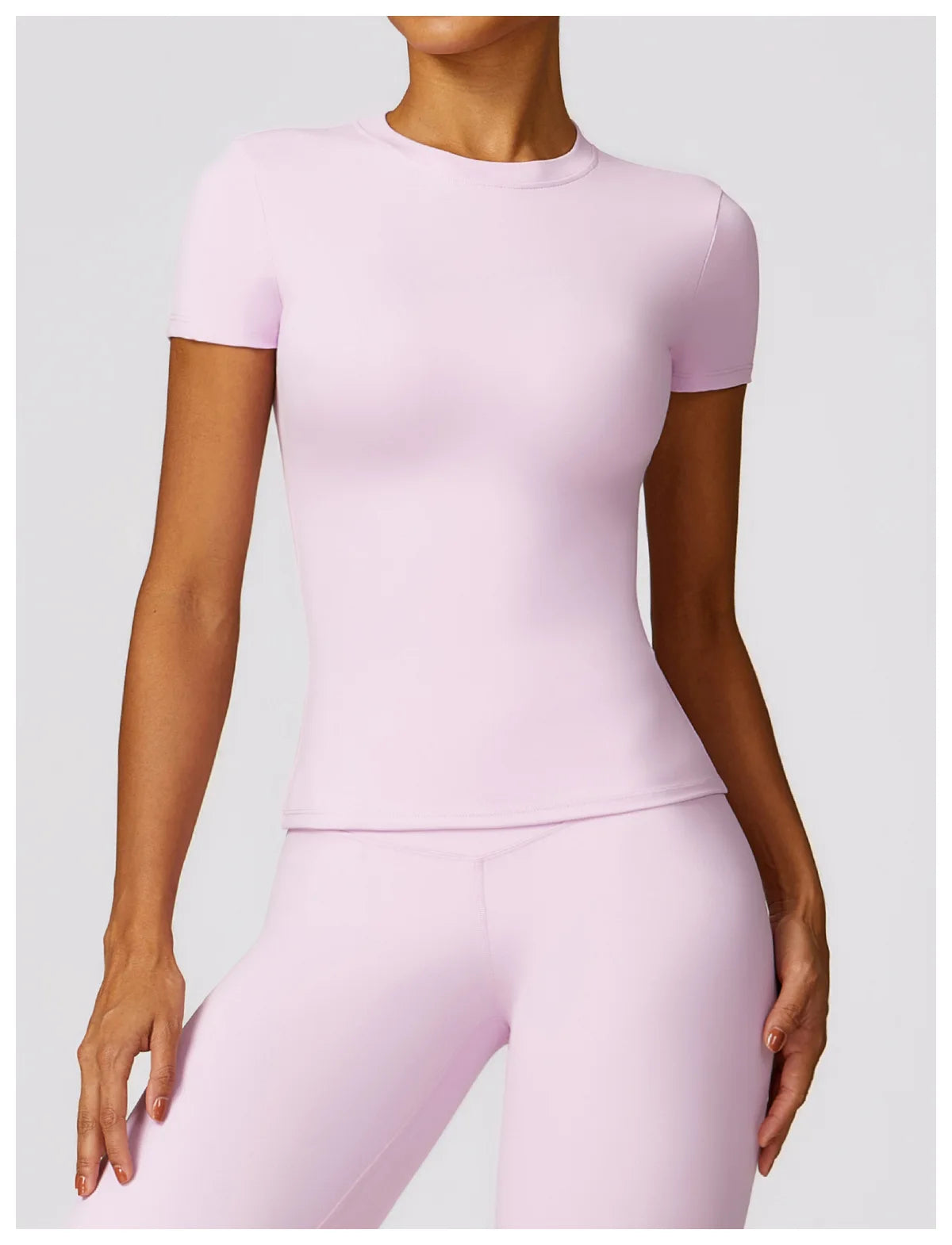 Yoga Shirts Women Top Quick Dry Running Tops Tights Push Up Workout Gym Clothe Female Short Sleeve Fitness Sports T-Shirts