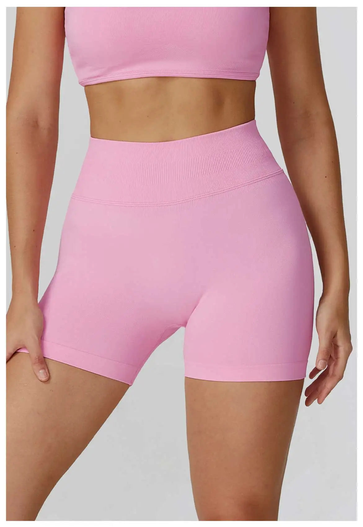 Seamless Running Impact Sports Shorts Women Buttock Lift Gym Leggings Women Cycling Slim Workout Shorts High Waist Yoga Shorts