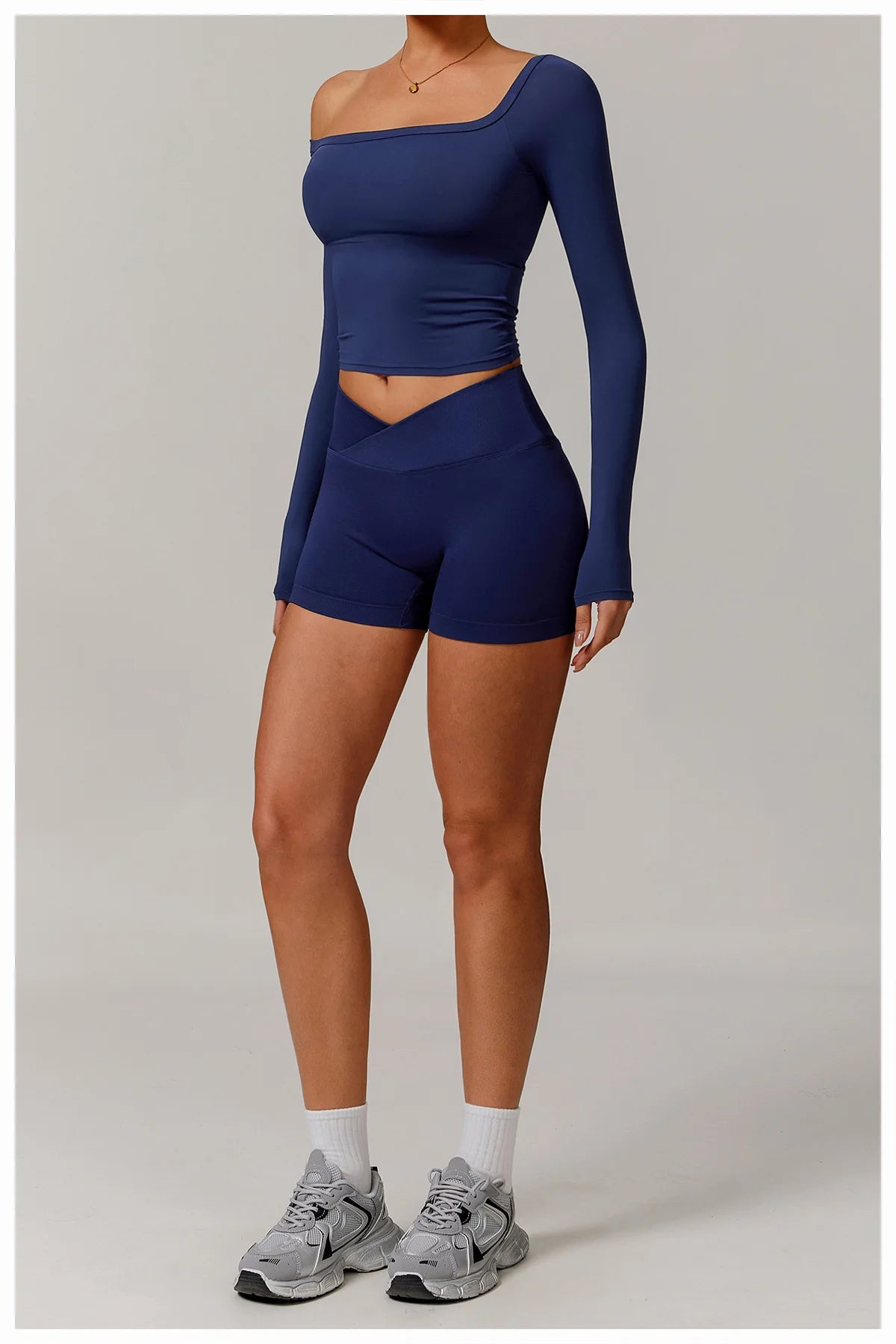 Sexy Yoga Shirts For Women Long Sleeve Fitness Running Push Up Gym Clothes Workout Dry Fit Breathable High Elastic Sports Top