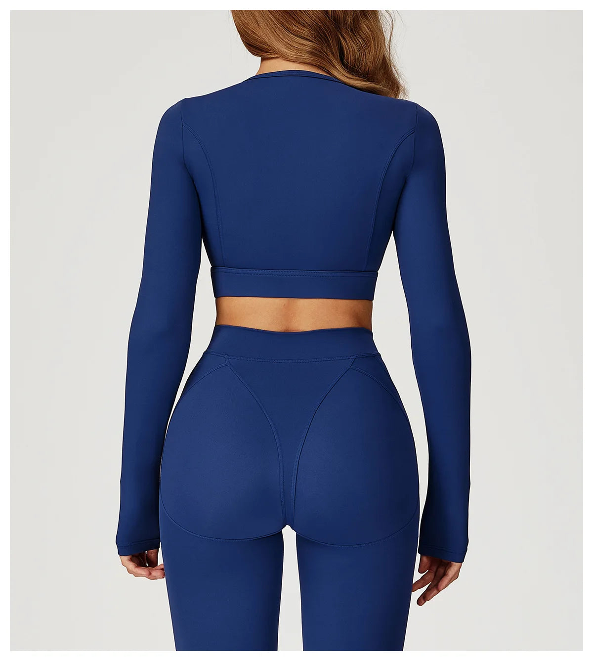Women Yoga Shirts Crop Top Yoga Long Sleeves Shirts for Women Yoga Sports Running Fitness Gym Clothes Push Up Workout Tops