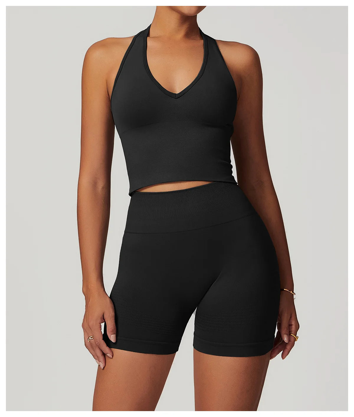 Hanging Neck Bra Women Sports Bra Top Push Up Fitness Seamless Yoga Bra Underwear Sport Tops Women Breathable Running Gym Vest