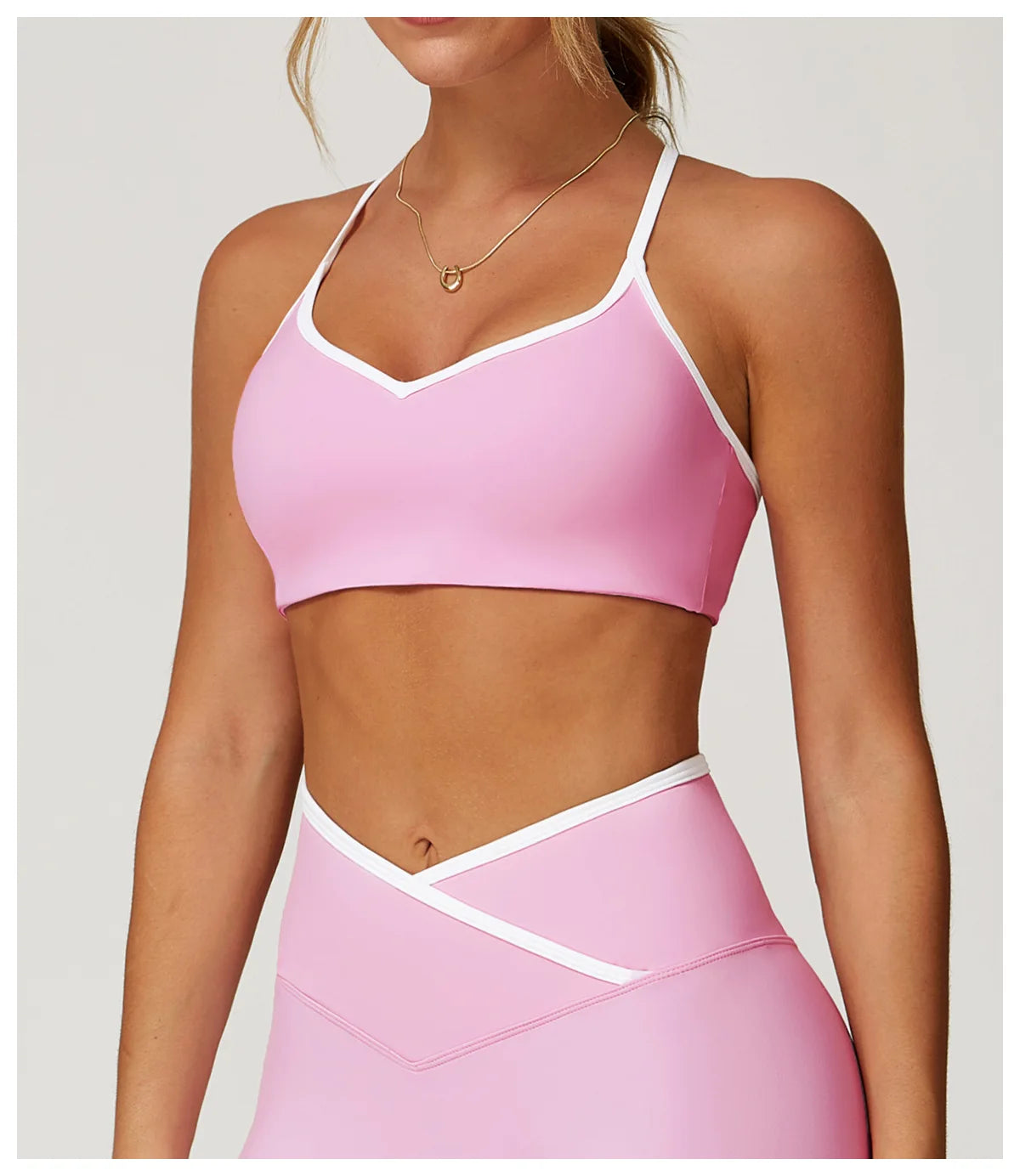 Gym Underwear Women's Sport Bra Sports Bra Anti-sweat Breathable Yoga Bra Shockproof Crop Top Fitness Top Push Up Workout Tops