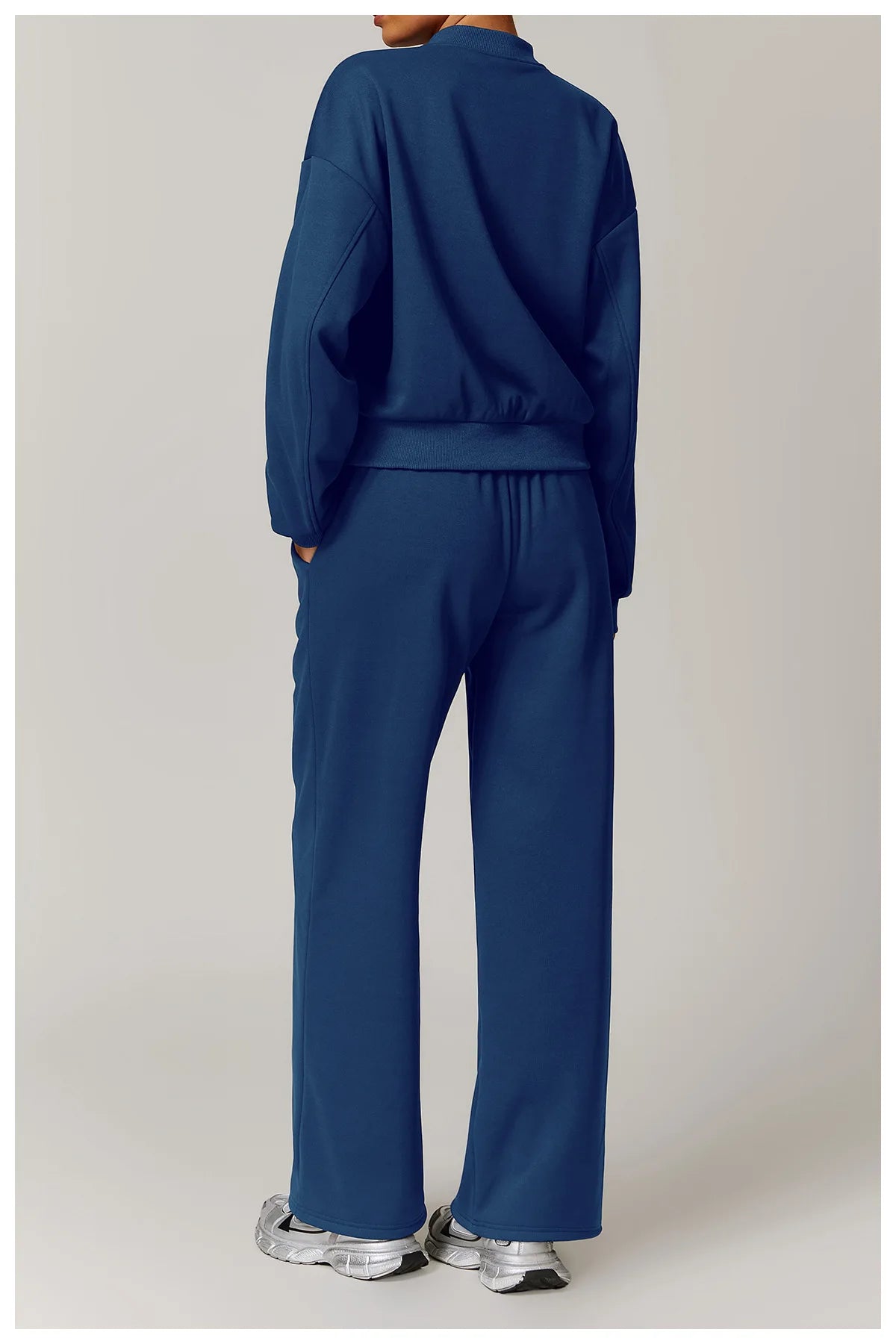 Winter Plush Loose Sports Sweatpants for Women Straight Leg Pants Warm Casual Pants Running Sports Pants for Women