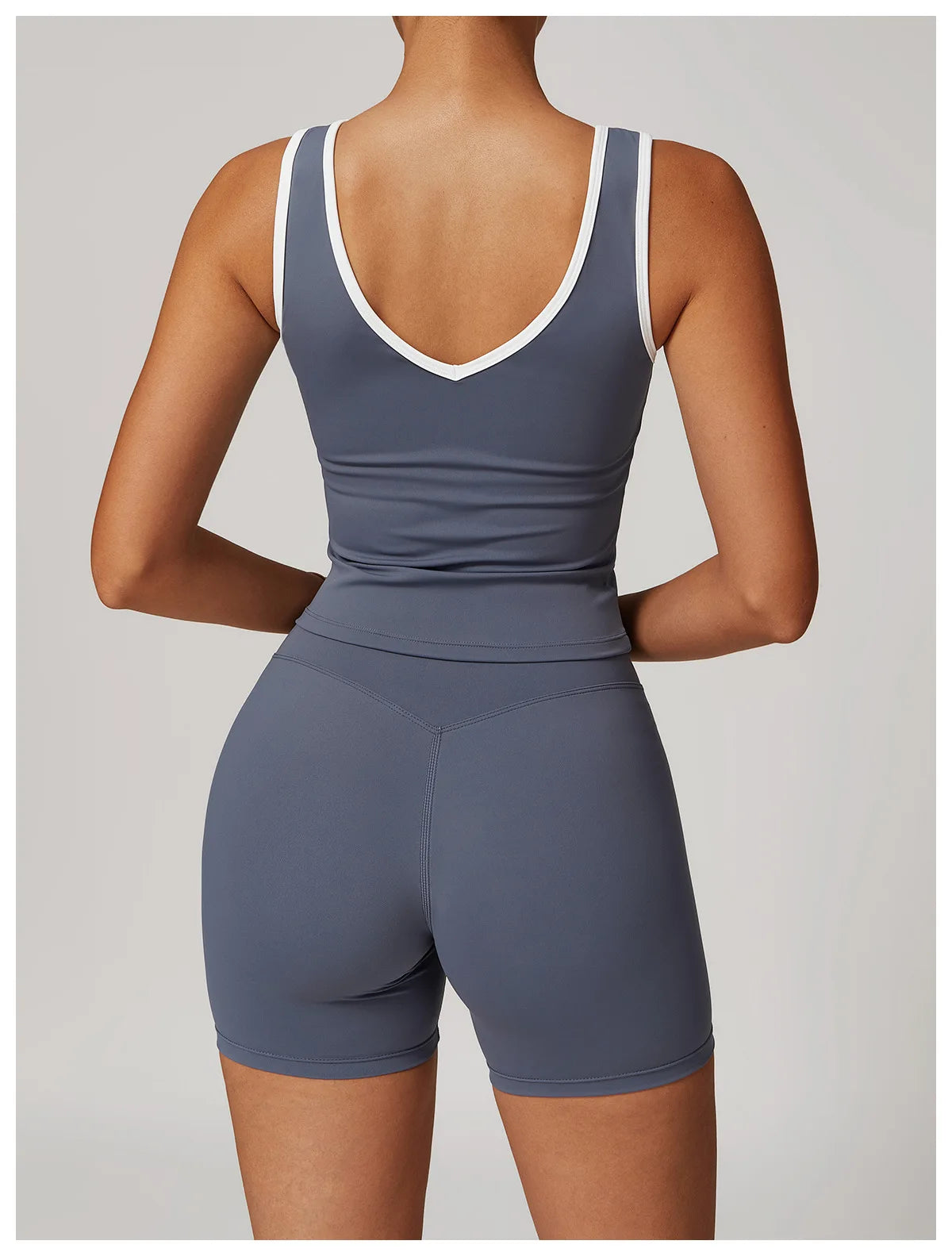 Backless Yoga Tank Top Sexy Fitness Yoga Underwear Women's Sports Bra Push Up High Strength Fitness Bra Running Gym Fitness Tops
