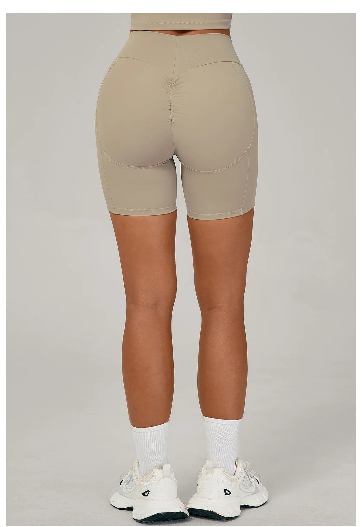 Impact Yoga Shorts Women High Waist Workout Shorts Fitness Yoga Tights Lift Butt Fitness Ladies Gym Running Cycling Short Pants