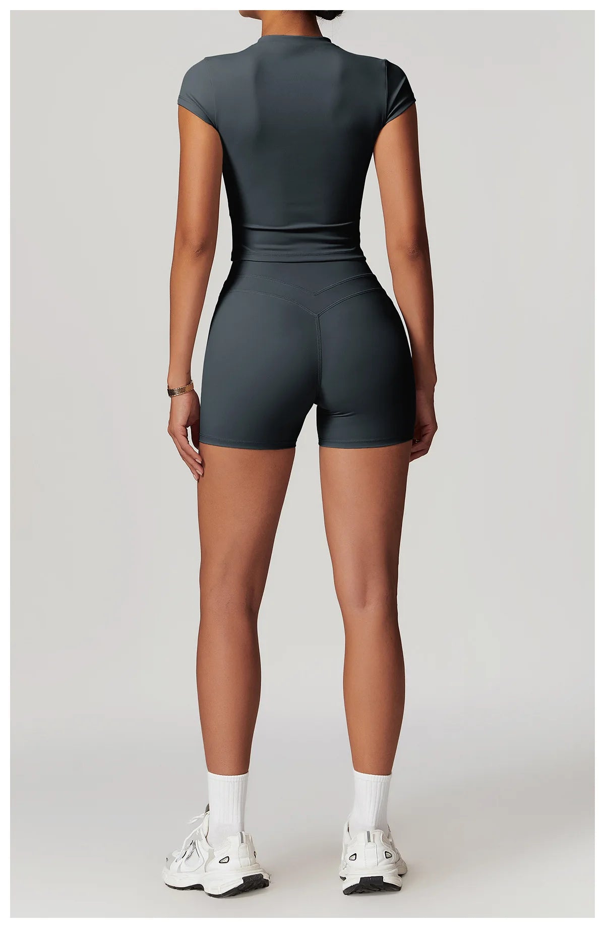 Women Clothes Yoga Top Sport T Shirt Fitness Clothes Short Sleeve Yoga Shirt Gym Top Workout Running Active Wear Sport Top