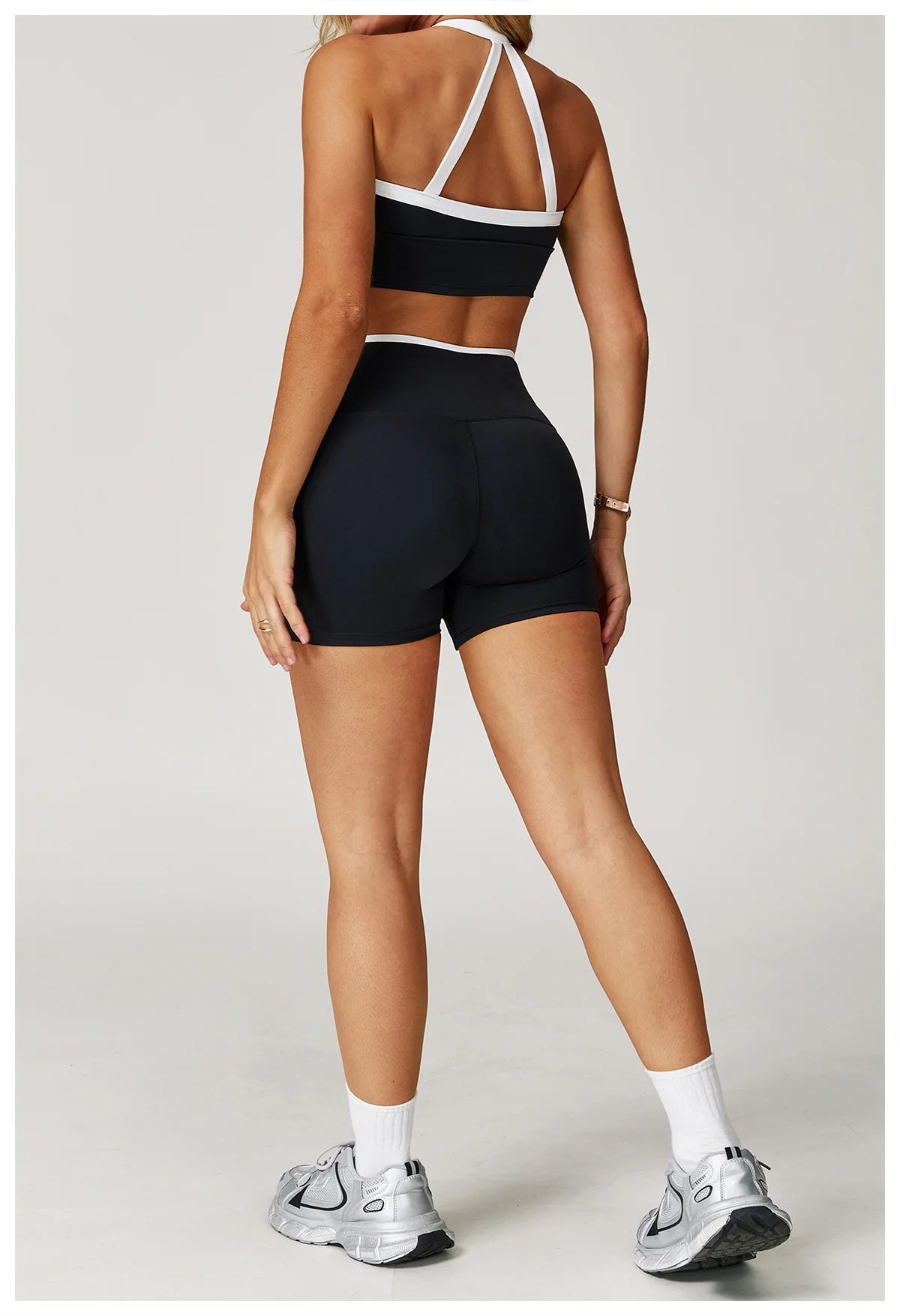 Women's Clothes 2 Pieces Workout Tracksuit Yoga Set Sportswear Gym Clothing High Waist Bell-bottoms Sexy Fitness Bta Sports Suit