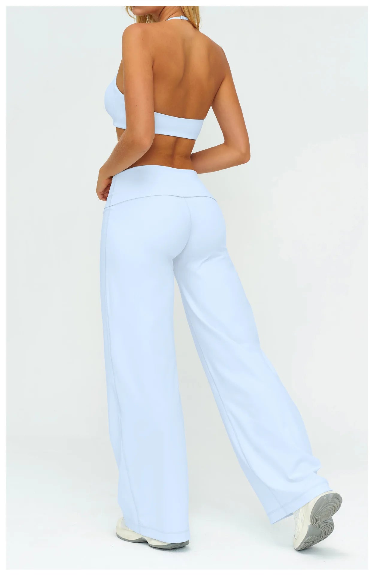 2/3PCS Women Tracksuit Yoga Set Sportswear Workout Clothes Athletic Wear Gym Outfit Fitness Bra Crop Top Long Sleeve Sports Suit