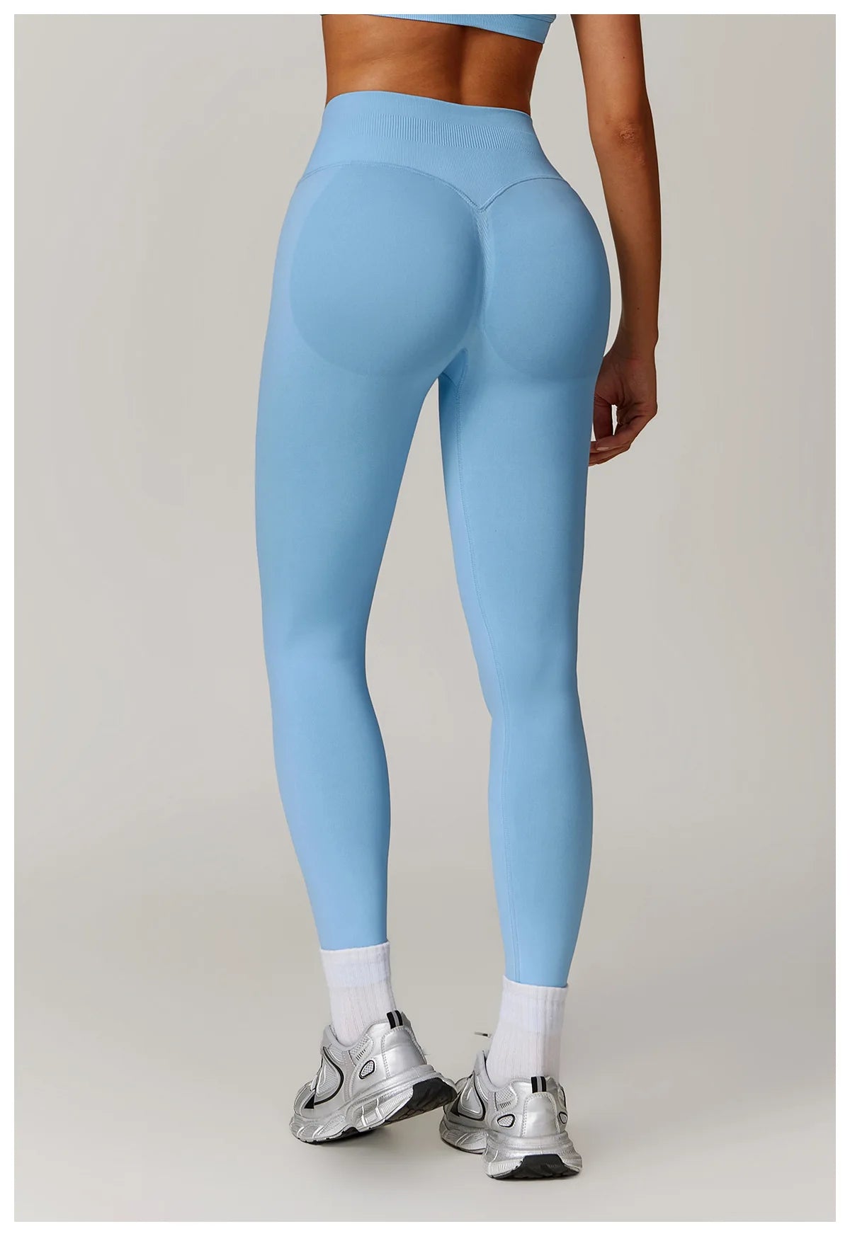 Ribbed Fitness Leggings Women Sport High Waist Tights Seamless Yoga Leggings Gym Jogging Quick Dry Push Up Slim Pants Running