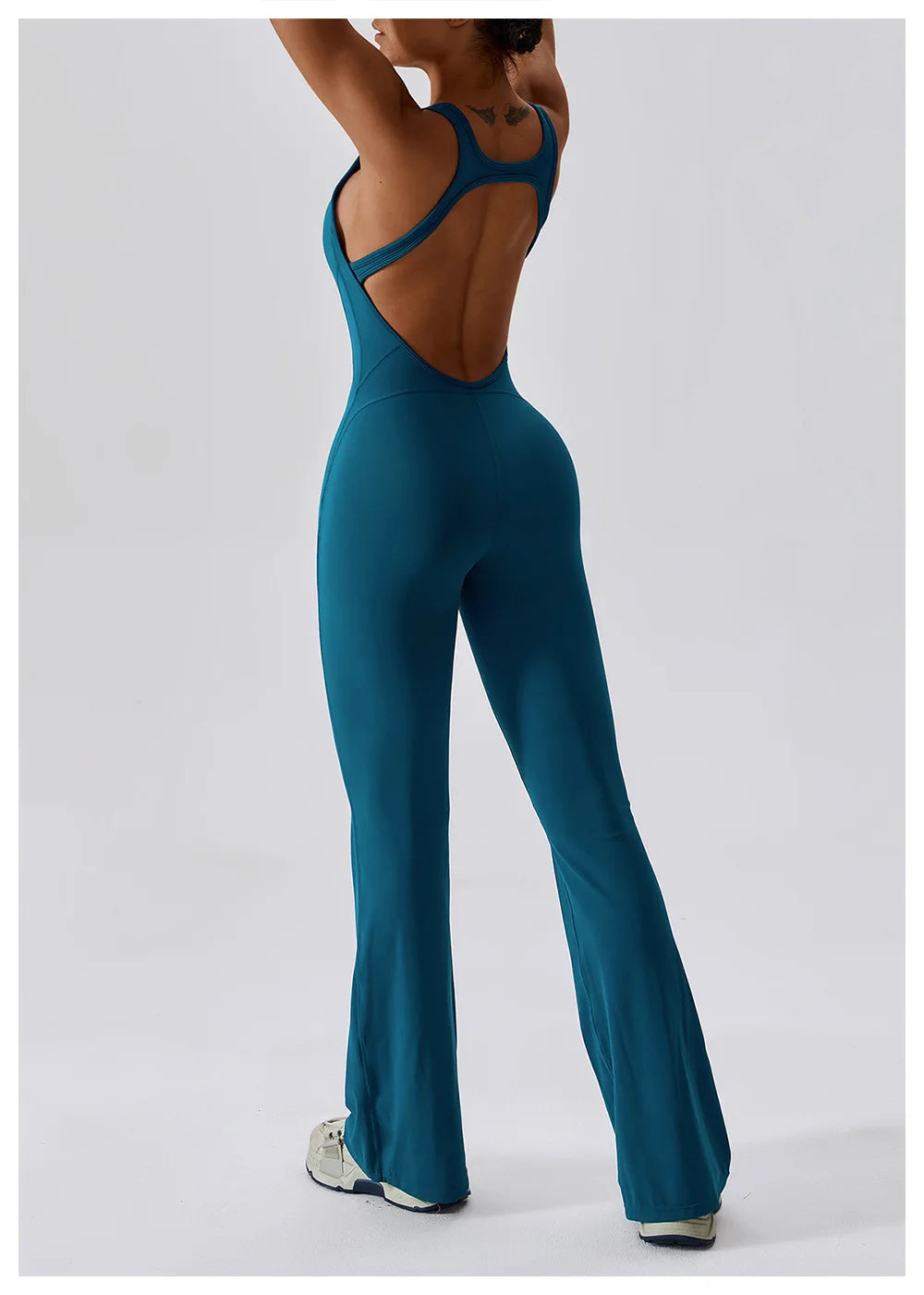 Women Training Yoga Suit Sportswear Gym Set Women 1 Pcs Sports Jumpsuit Fitness Rompers Stretch Female Push Up Workout Bodysuits