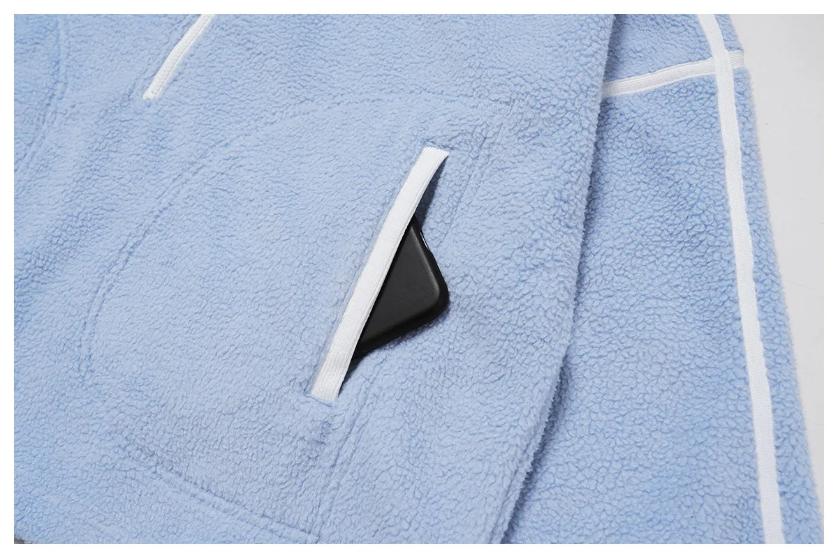 Winter Women's Standing Collar Windproof and Warm Fleece Jacket Women's Long Sleeved Running and Fleece Sports Jacket