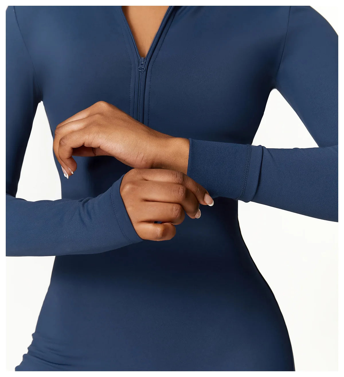 Winter Zipper Workout Jumpsuit Sports Overalls Women Gym Clothing Running Fitness Suit Gym Tracksuit Push Up Sportswear Yoga Set