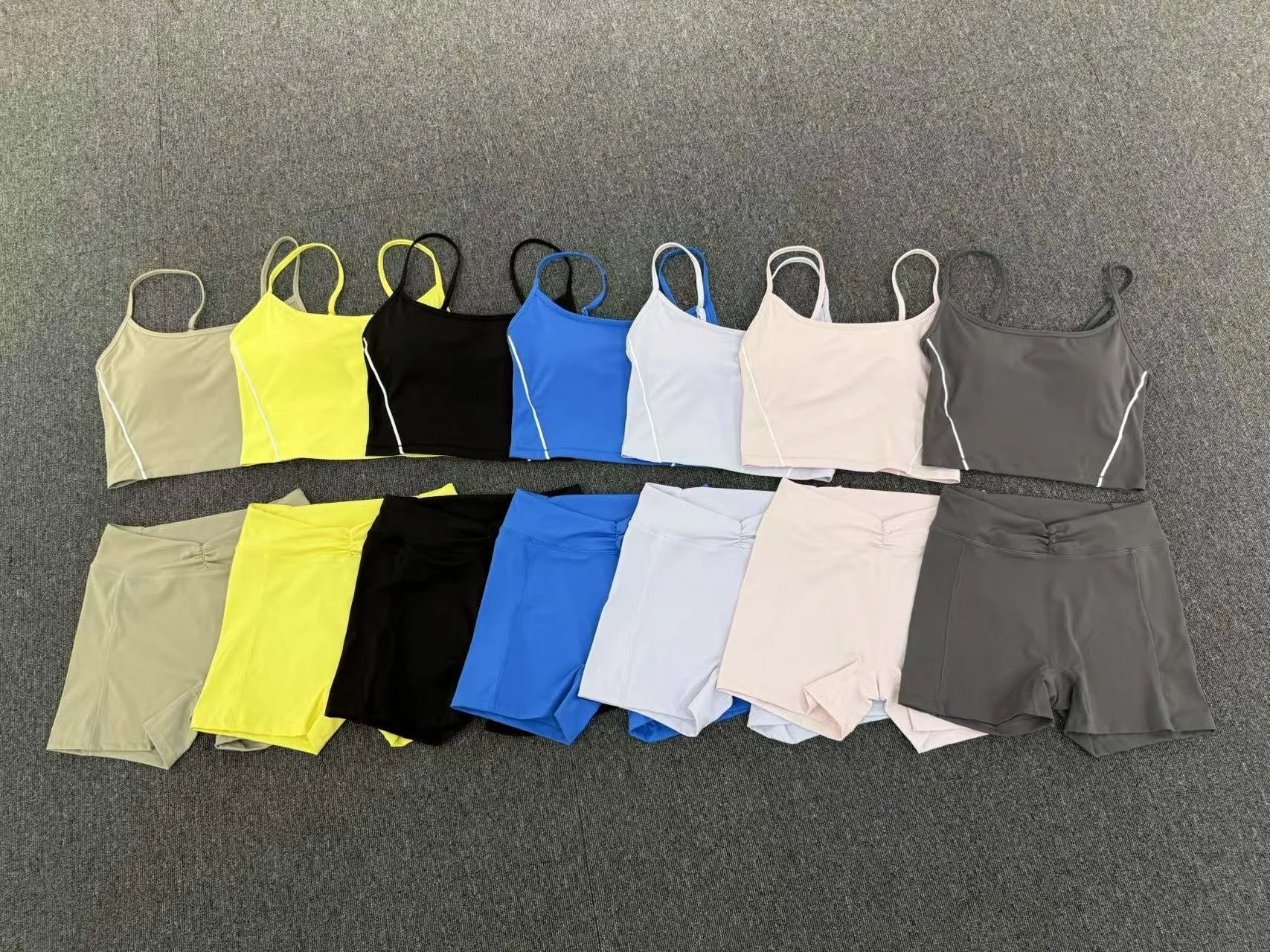 2 Pieces Yoga Sport Set Women Tracksuit Sports Bra Shorts Yoga Set Comfort Elastic Sportsuit Workout Outfit Fitness Gym Clothes