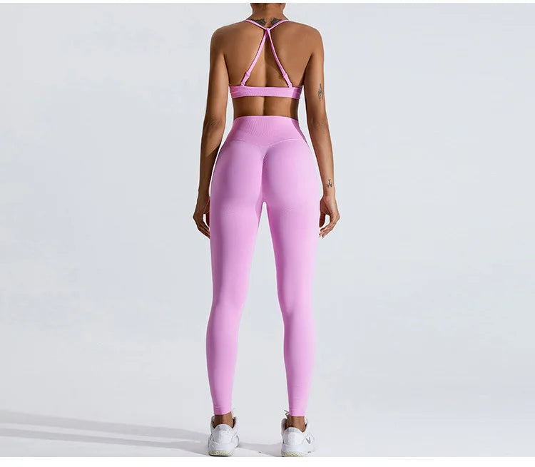 Seamless Women Fitness Sport Leggings High Waist Yoga Legging Gym Jogging Quick Dry Push Up Slim Pants Female Scrunch Butt Tight