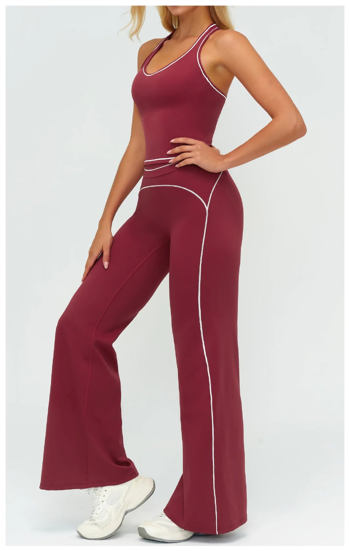 Women Tracksuit 2PCS Yoga Clothes Athletic Wear Fitness Set Gym Outfits Workout Sets Push Up Sports Bra Leggings Suit Sportswear