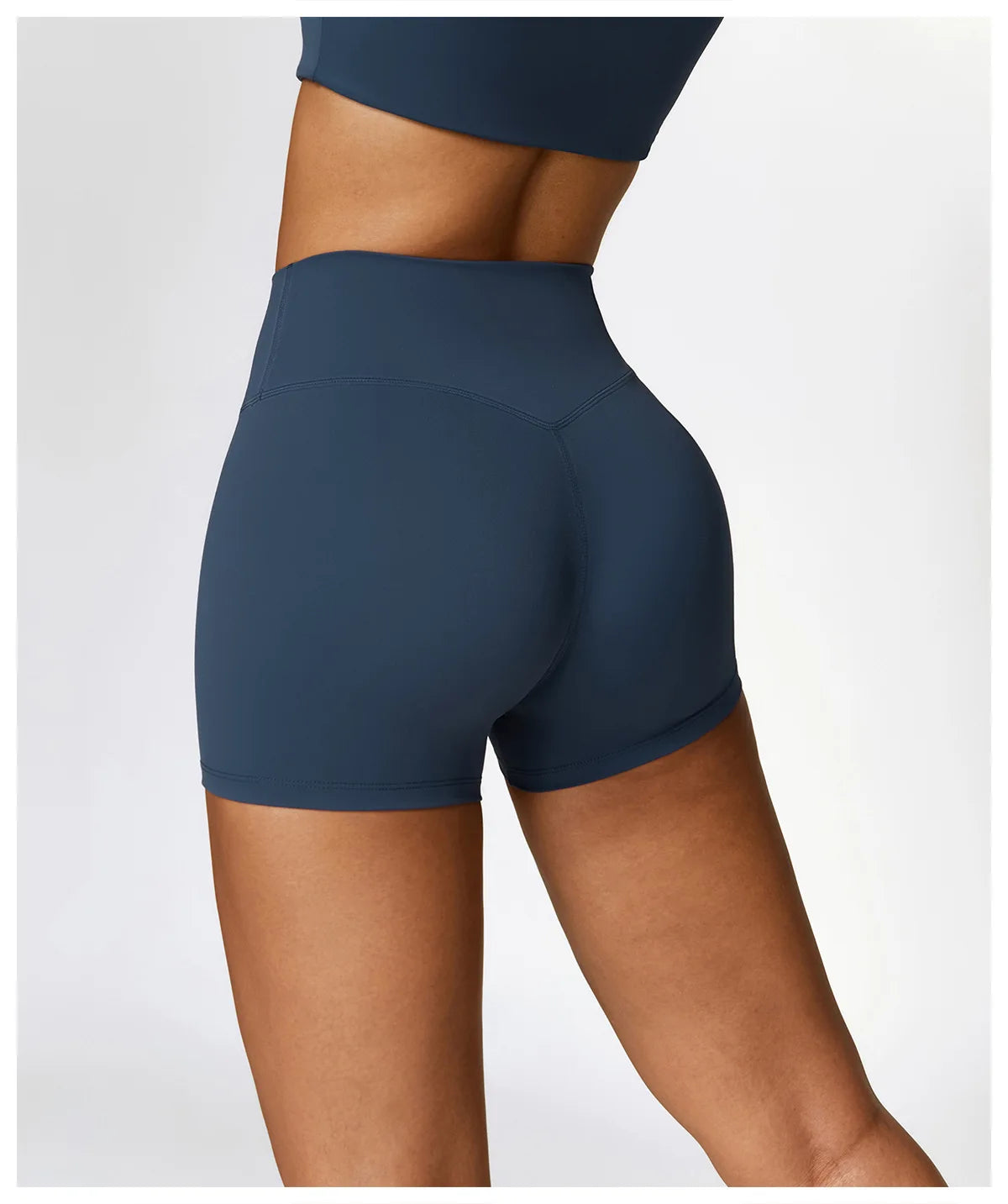 Women Yoga Shorts Fitness Shorts Running Cycling Shorts Breathable Sports Leggings High Waist Summer Workout Gym Push Up Shorts