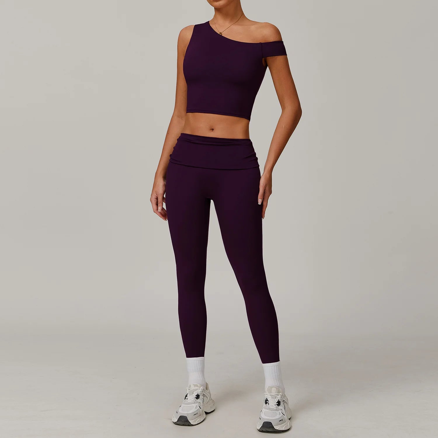 Yoga Set 2 Pieces Women Clothes Workout Outfits Fitness Sportswear Gym Tracksuit High Waist Leggings Sports Bra Athletic Wear