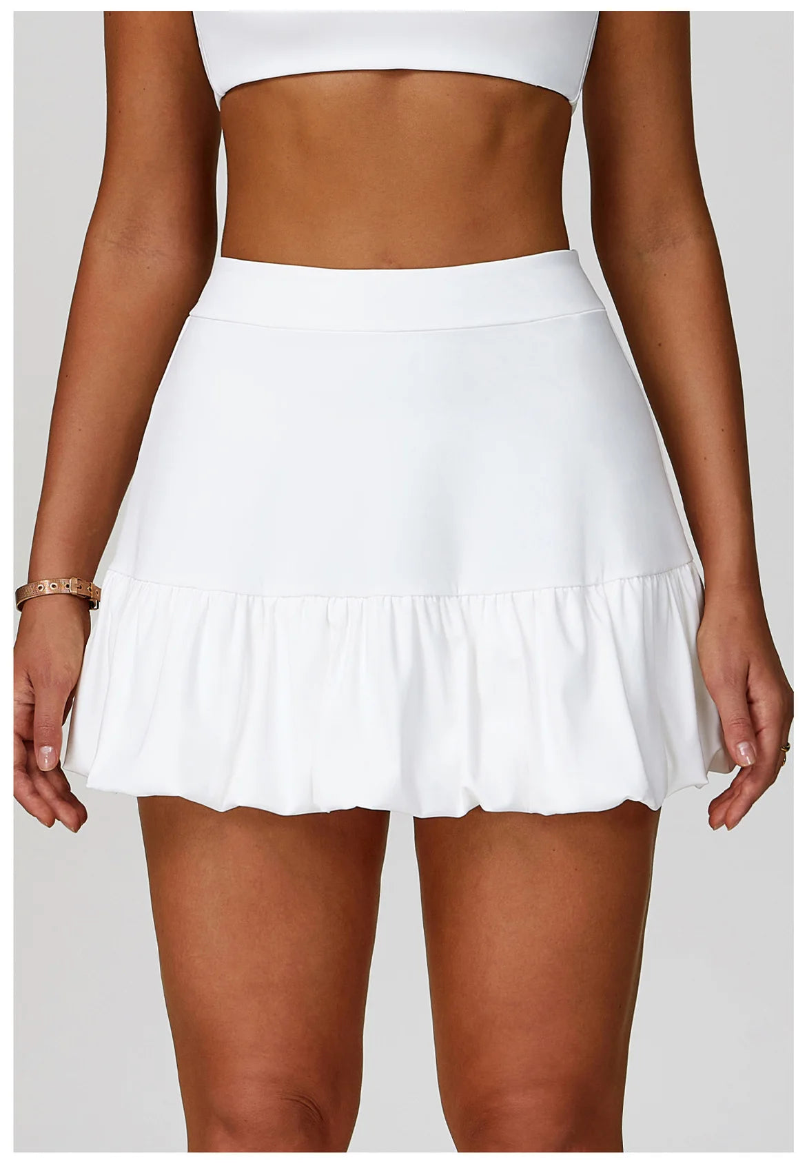 High Waisted Tennis Mini Skirt Women's Tennis Yoga Golf Sports Belt Safety Pants Pocket Comfortable and Breathable Sports Skirt
