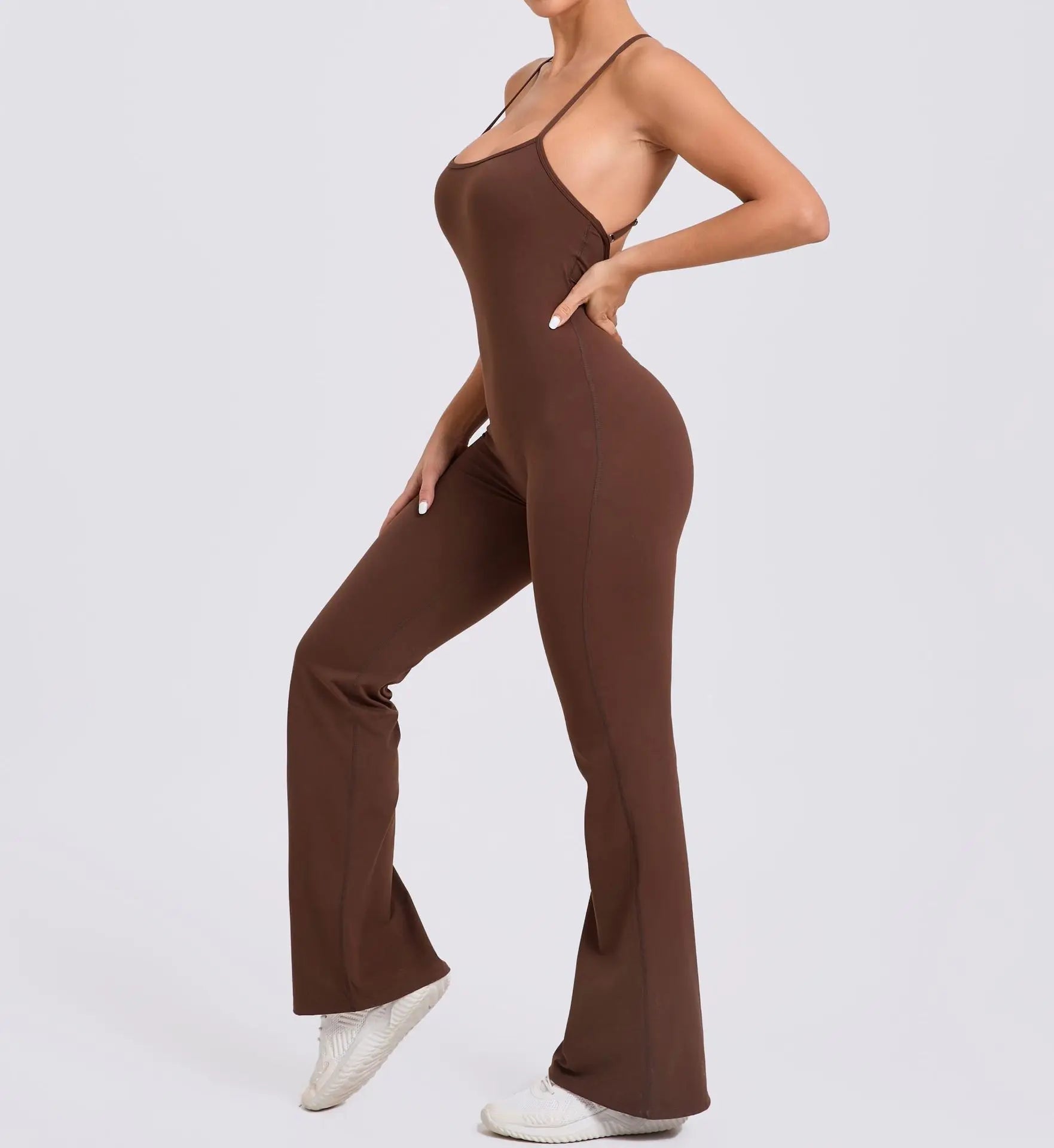 Workout Clothes Women Tracksuit Yoga Set Backless Jumpsuits One Piece Fitness Workout Rompers Sportswear Push Up Gym Set