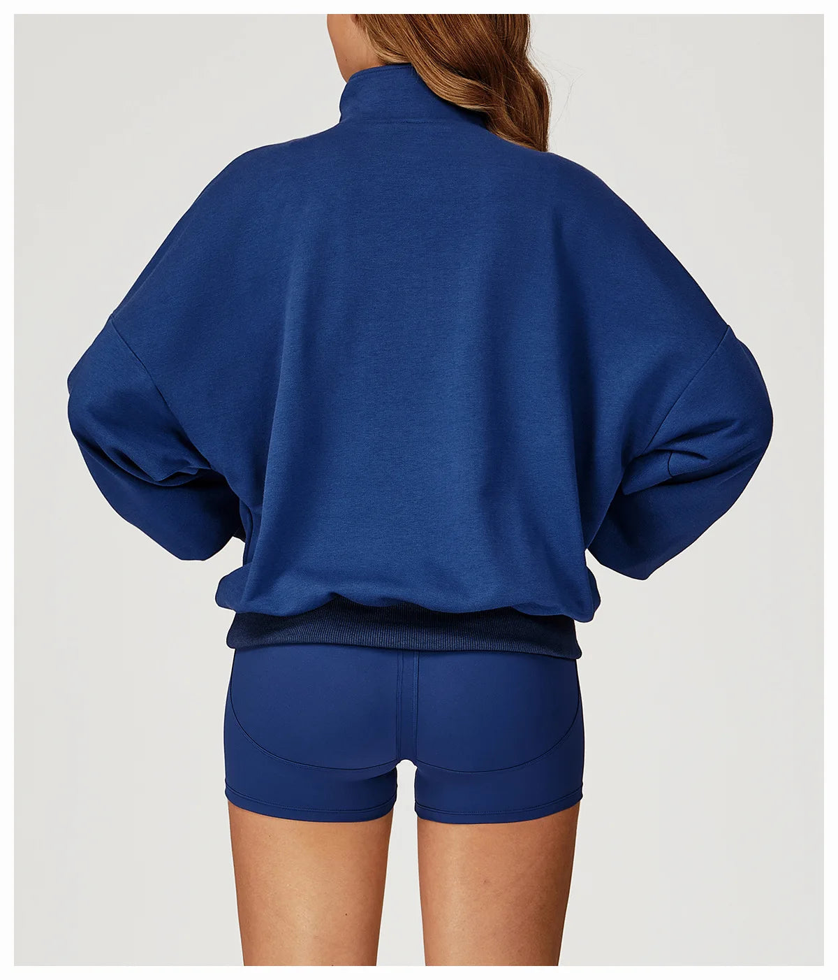 Winter Casual Hoodie Zipper Long Sleeved Women's Top Windproof and Warm Loose Hoodie Women's Outdoor Running Sportswear